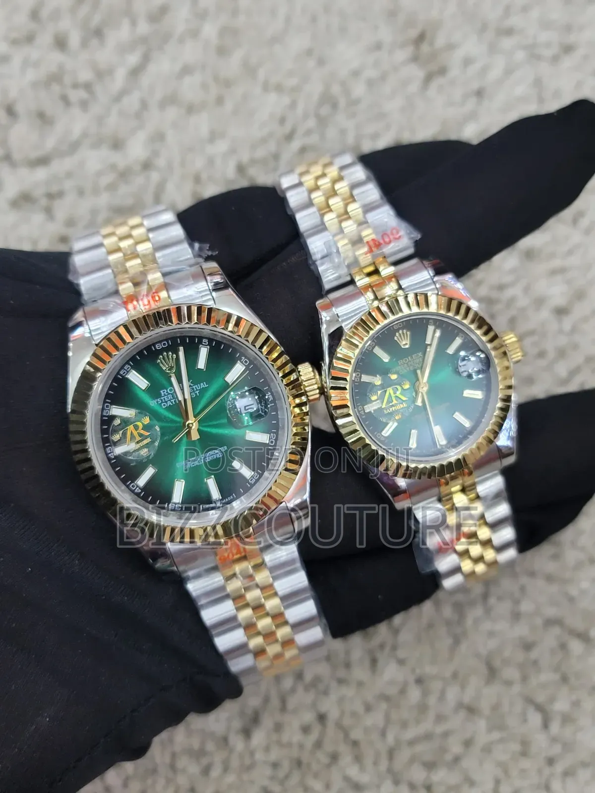 Original Rolex Date-Just Silver Chainwatch Available Instore