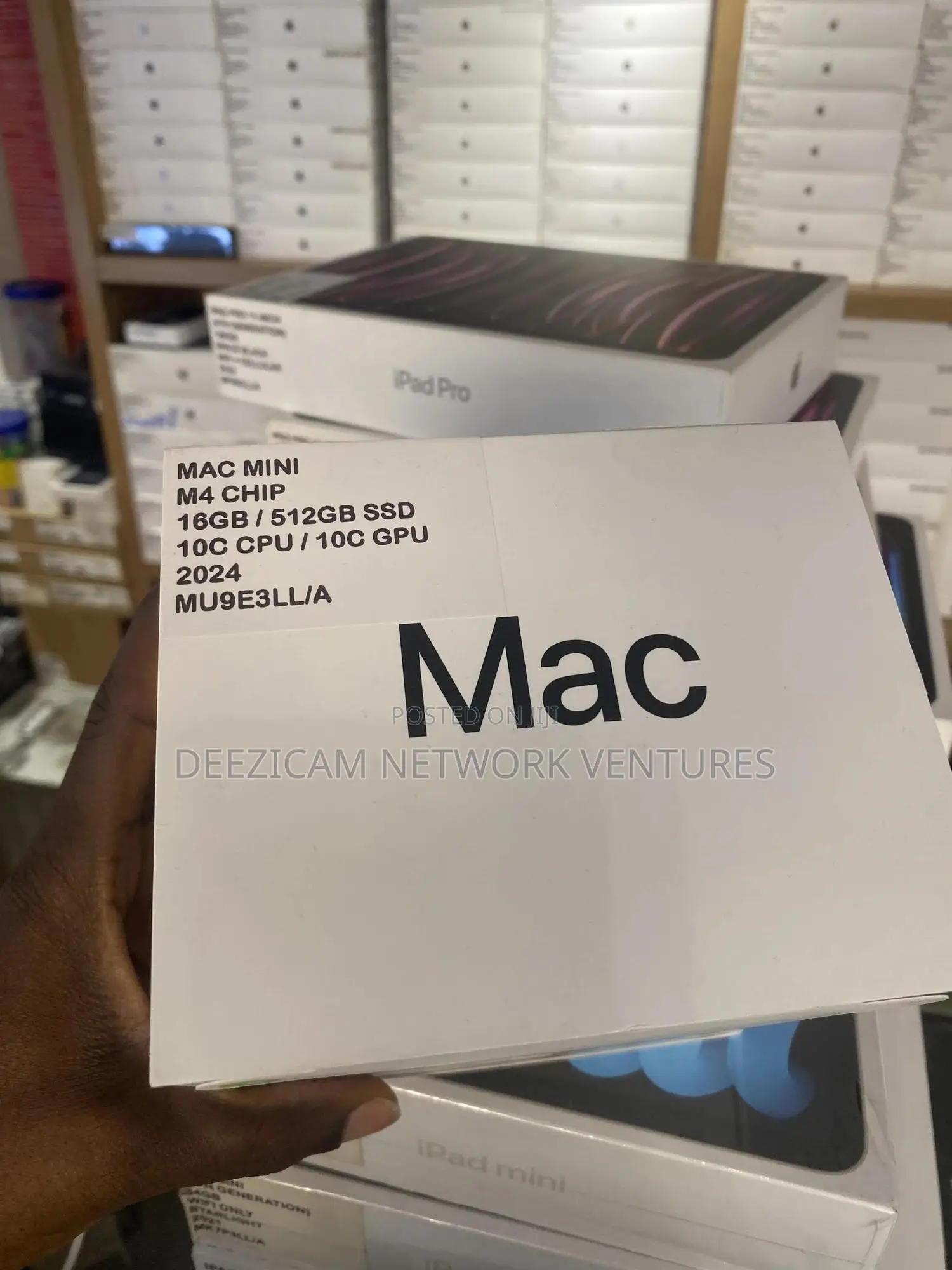New Desktop Computer Apple Mac Mini M4 16GB Apple M4 SSD 512GB