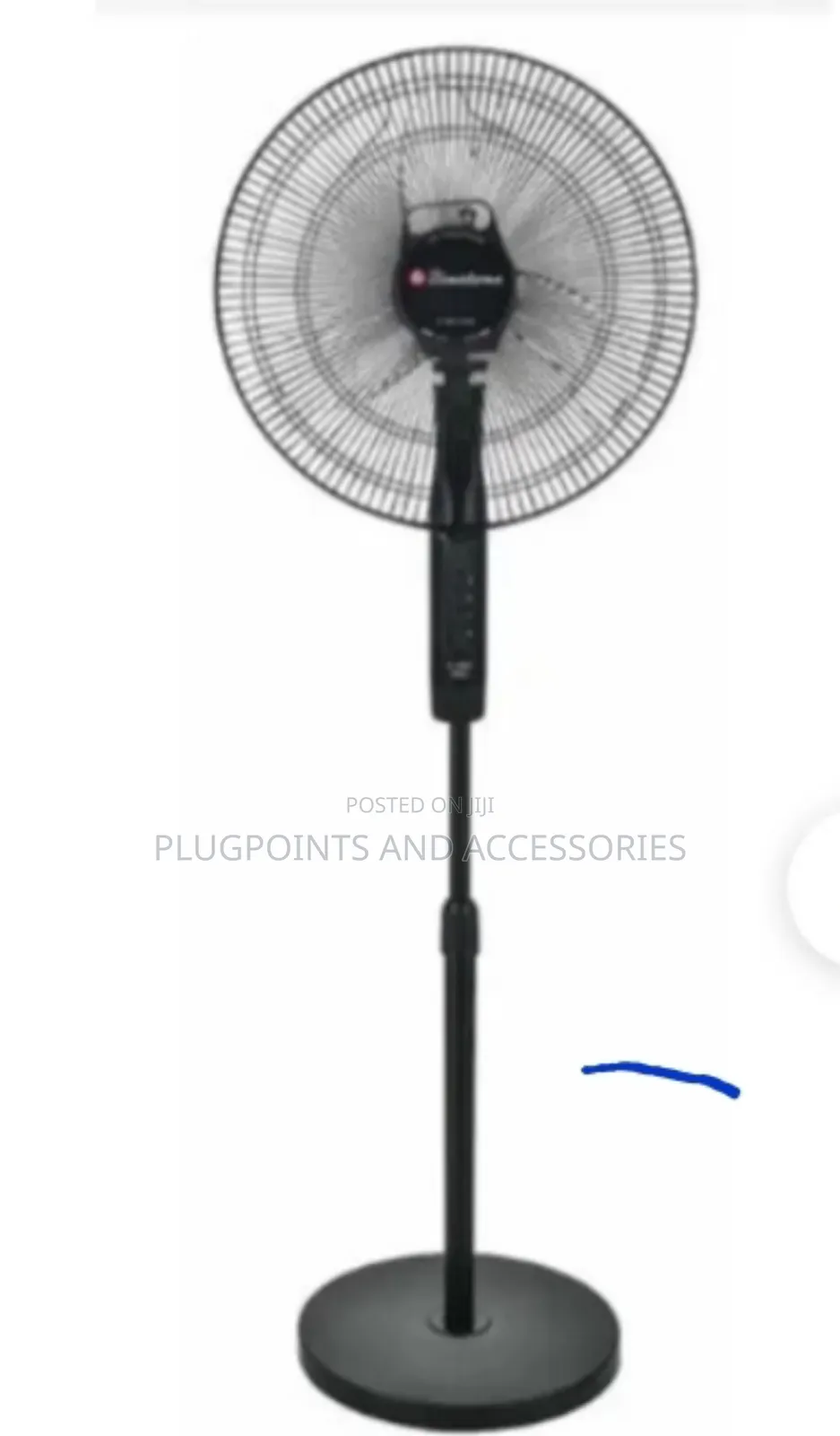 16 Binatone Stand Fan 1691 Transparents Blades