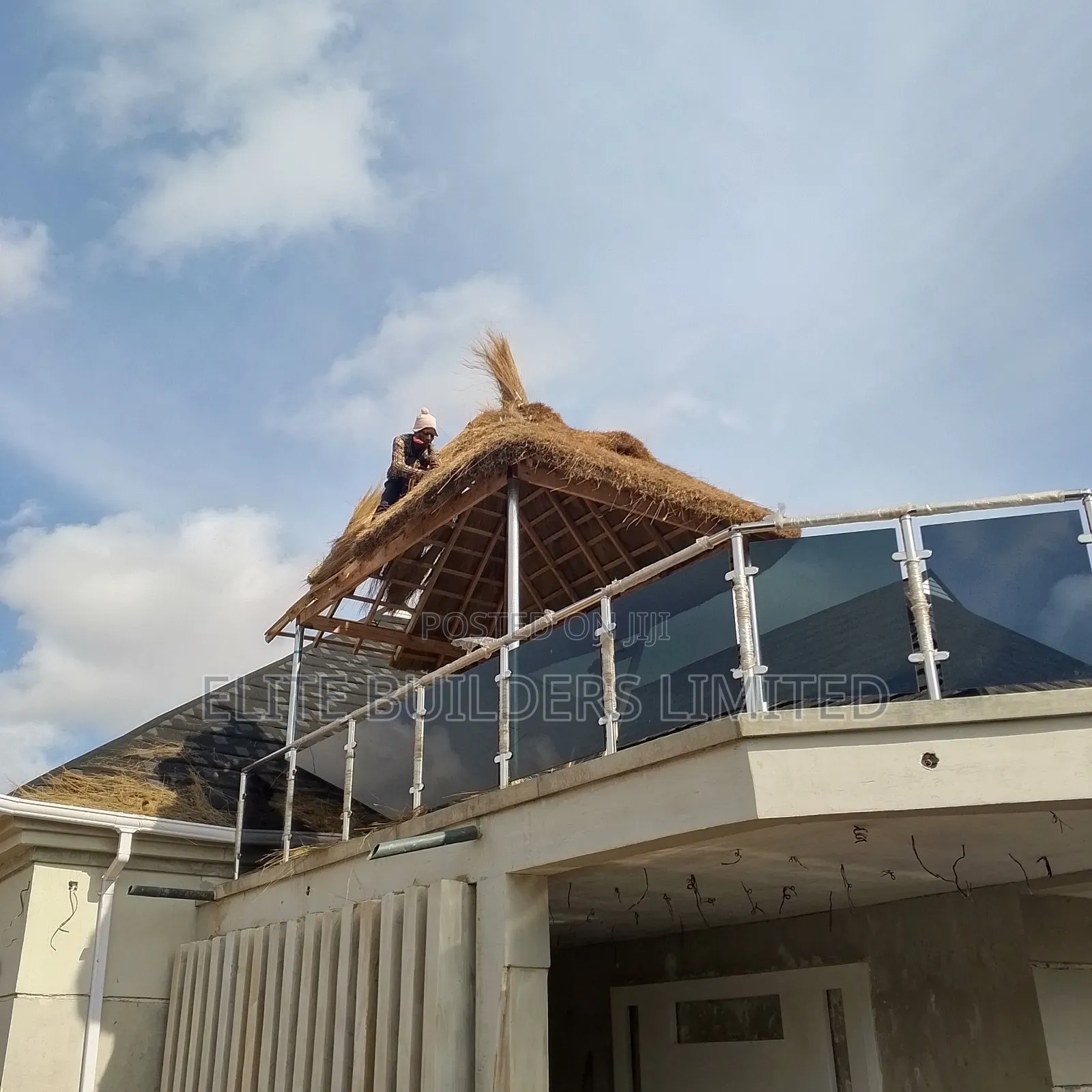 Natural Bush Bar Gazebo Hut in Lagos
