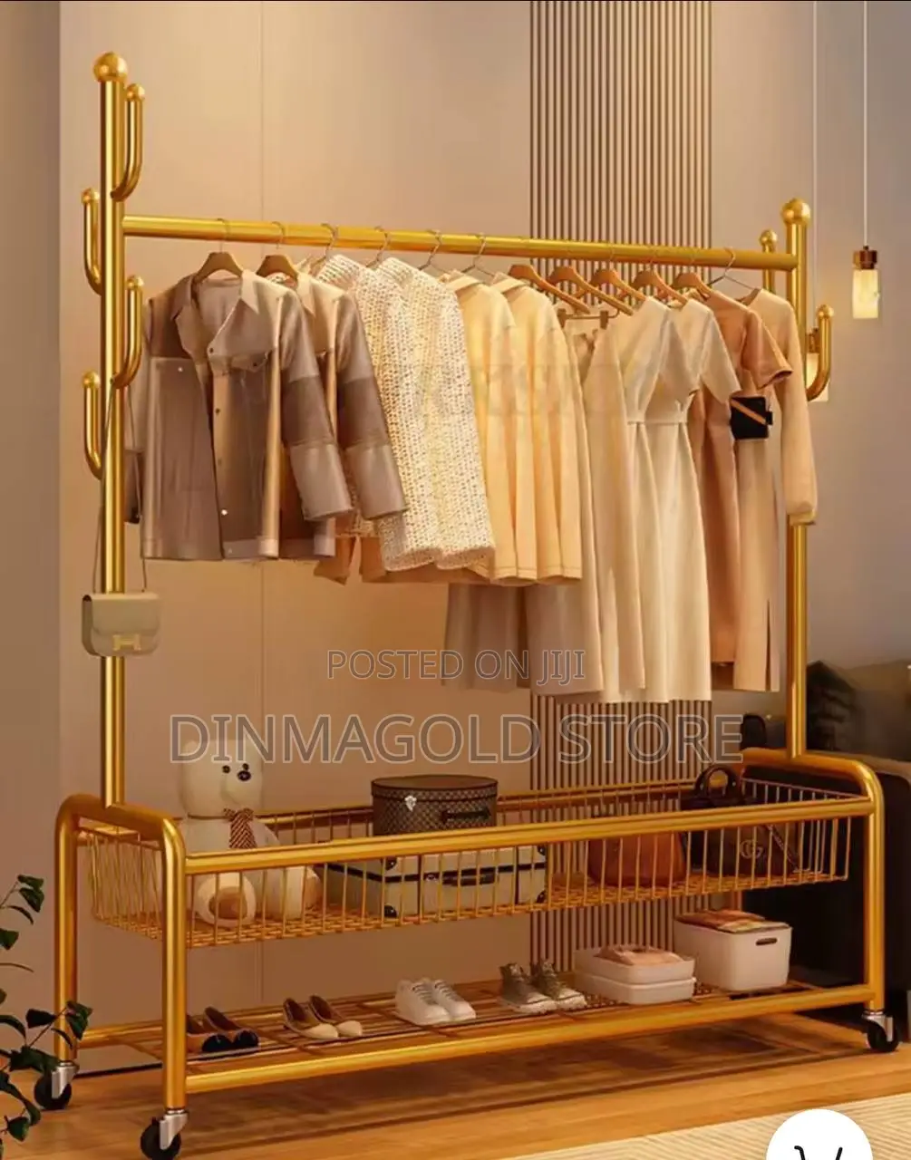 Mental Furniture Storage Rack