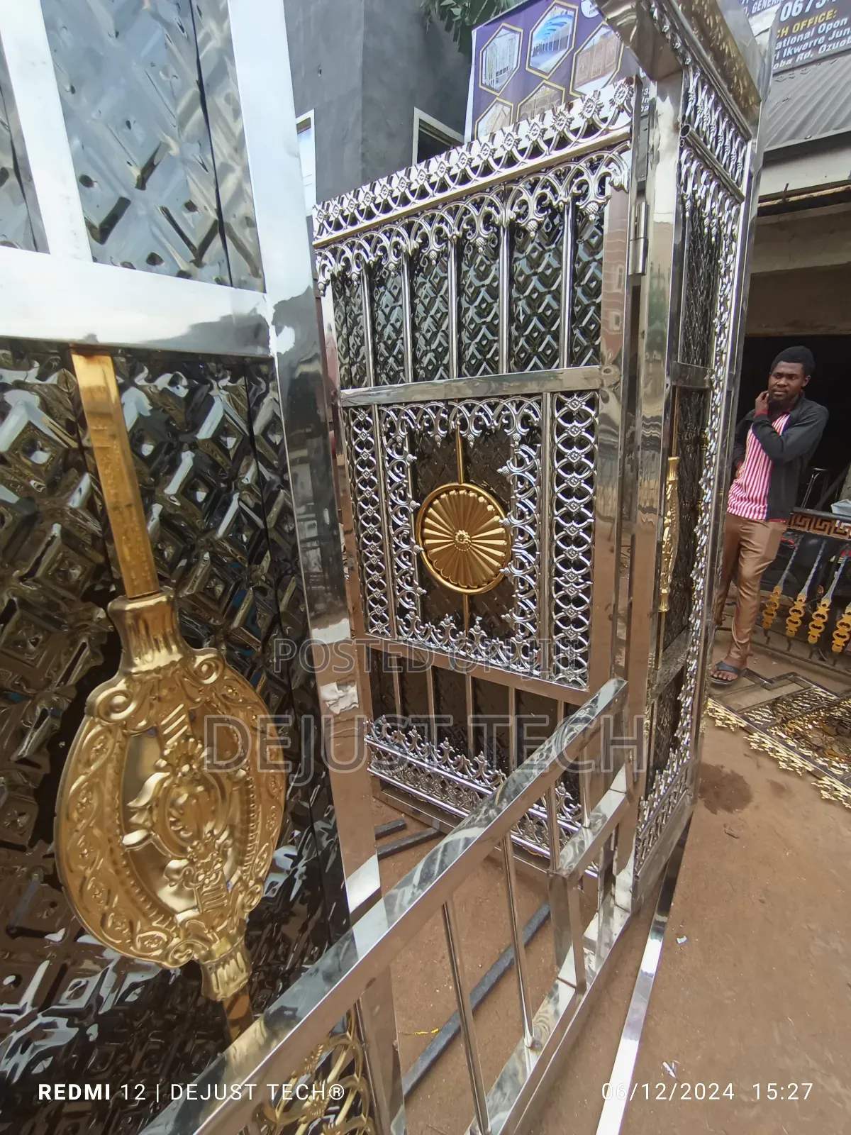 Stainless Golden Gates