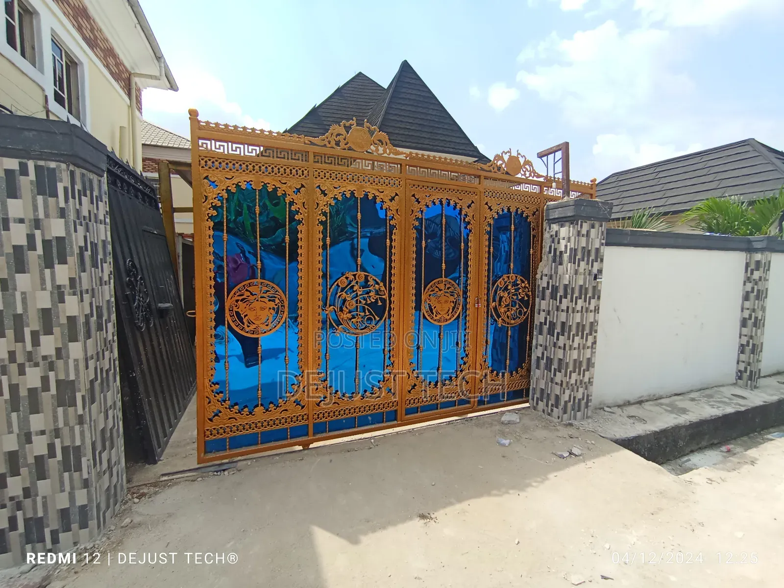 Stainless Golden Gates