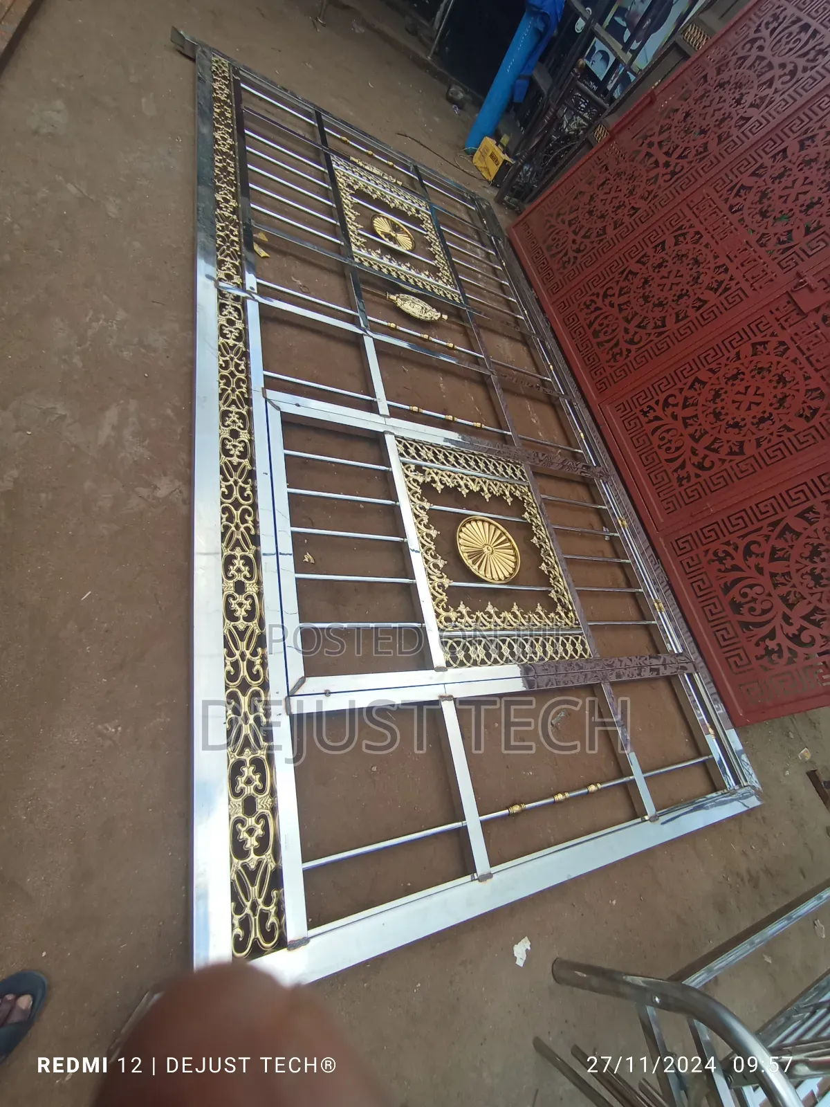 Stainless Golden Gates