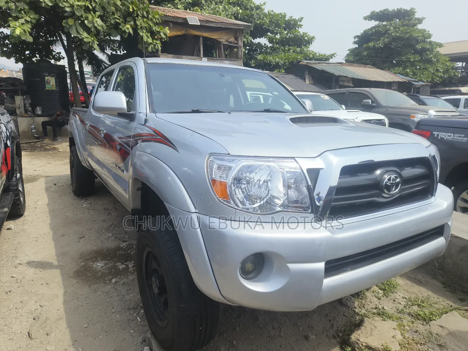 Toyota Tacoma 4x4 Double Cab 2008 Silver