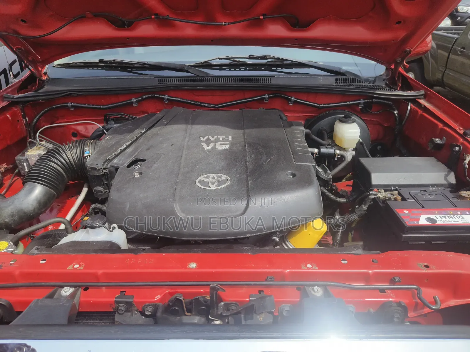 Toyota Tacoma 4x4 Double Cab 2008 Red