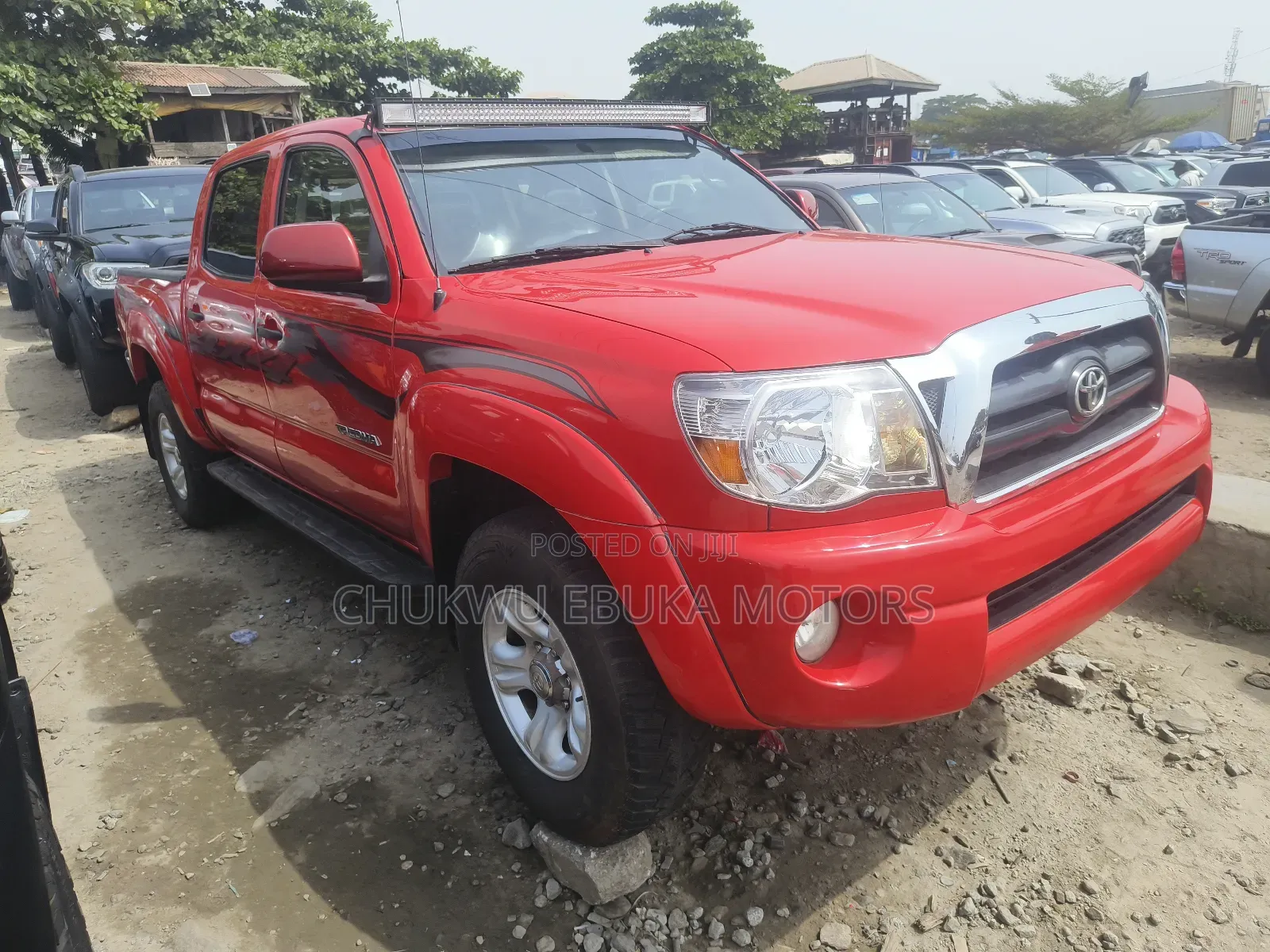 Toyota Tacoma 4x4 Double Cab 2008 Red
