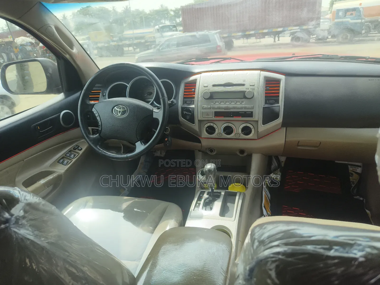 Toyota Tacoma 4x4 Double Cab 2008 Red