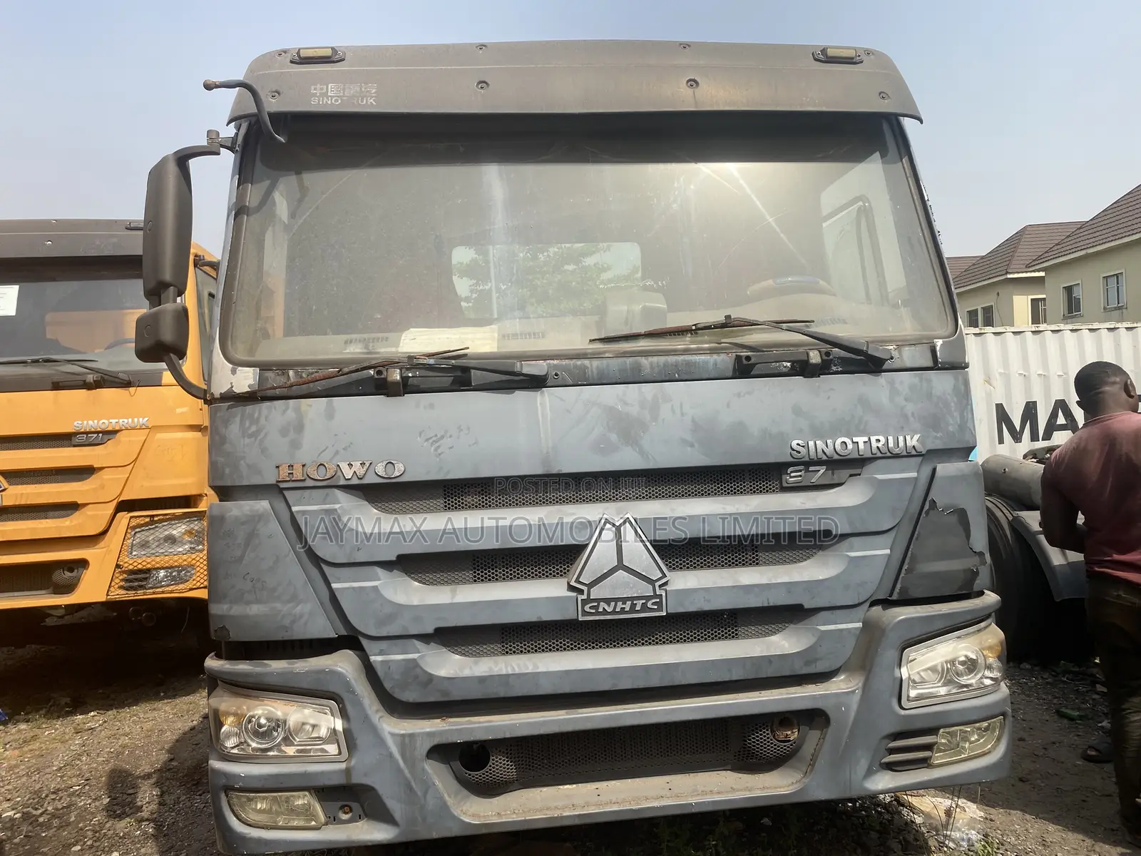 Howo 371 Tractor Head Grey