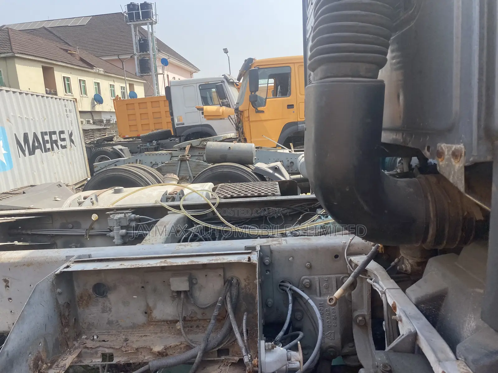 Howo 371 Tractor Head Grey