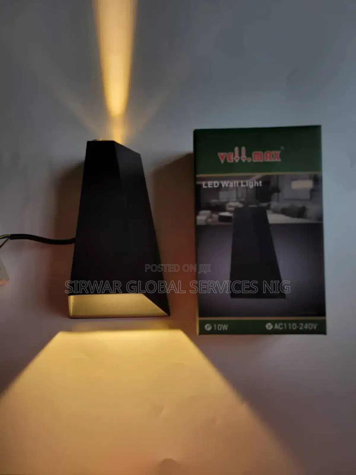 Outdoor Light Black Body Warm White Light