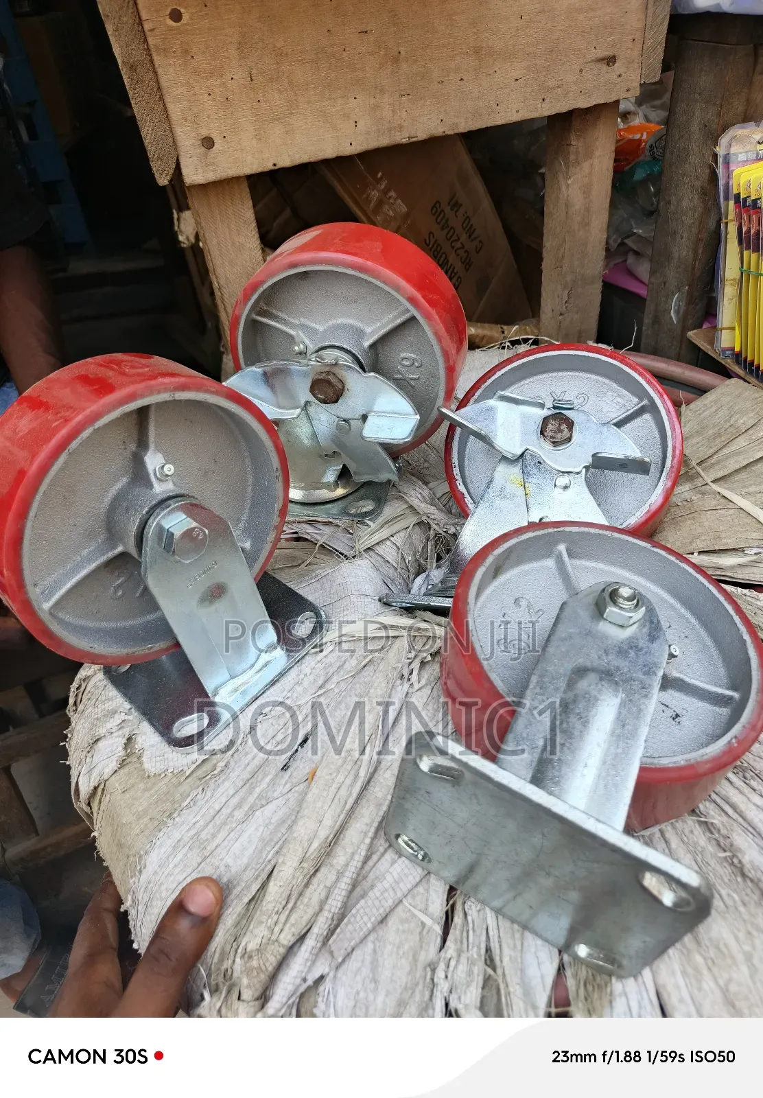 Castor Wheel 6 Inch Heavy Duty With Brake