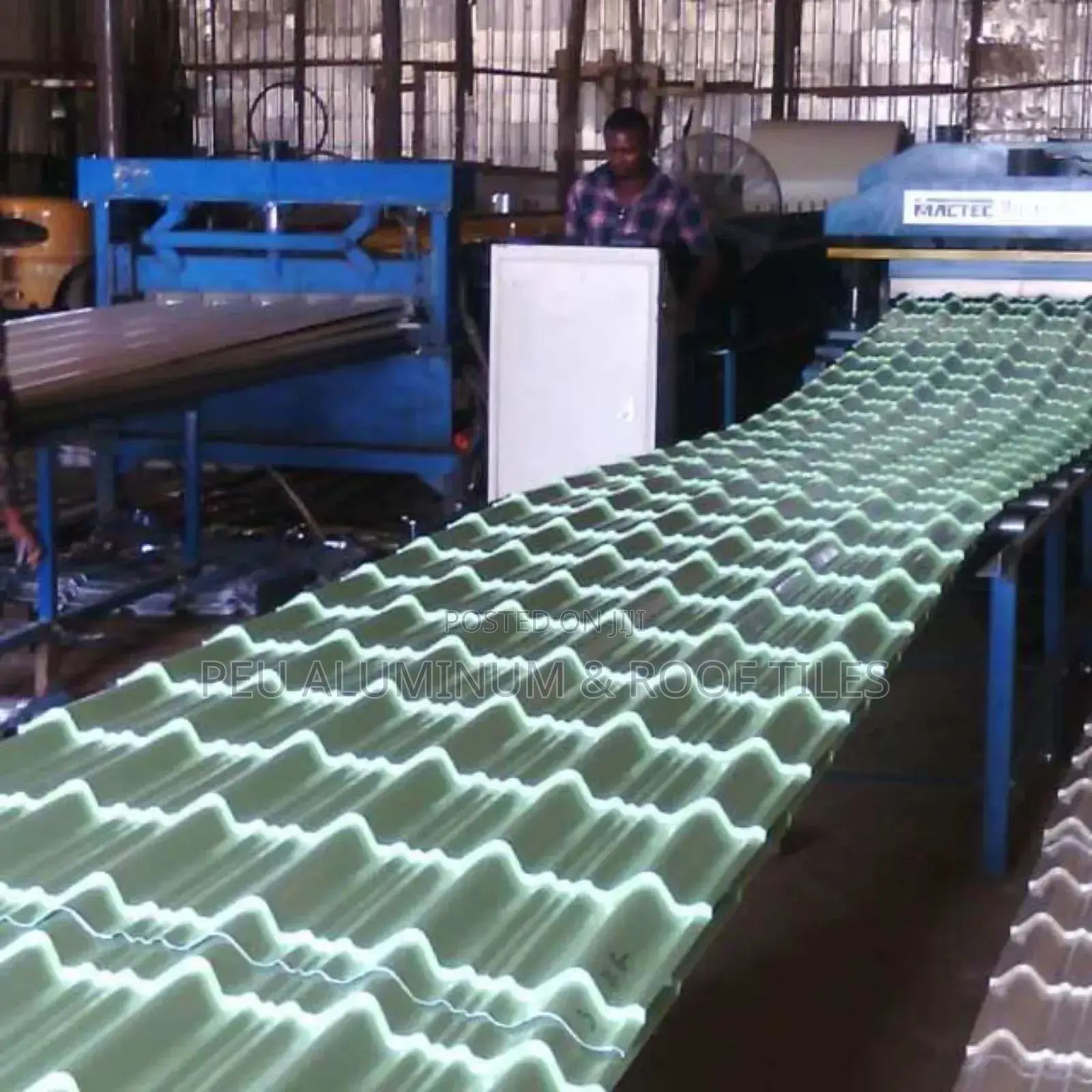 Aluminum Roof Tiles.