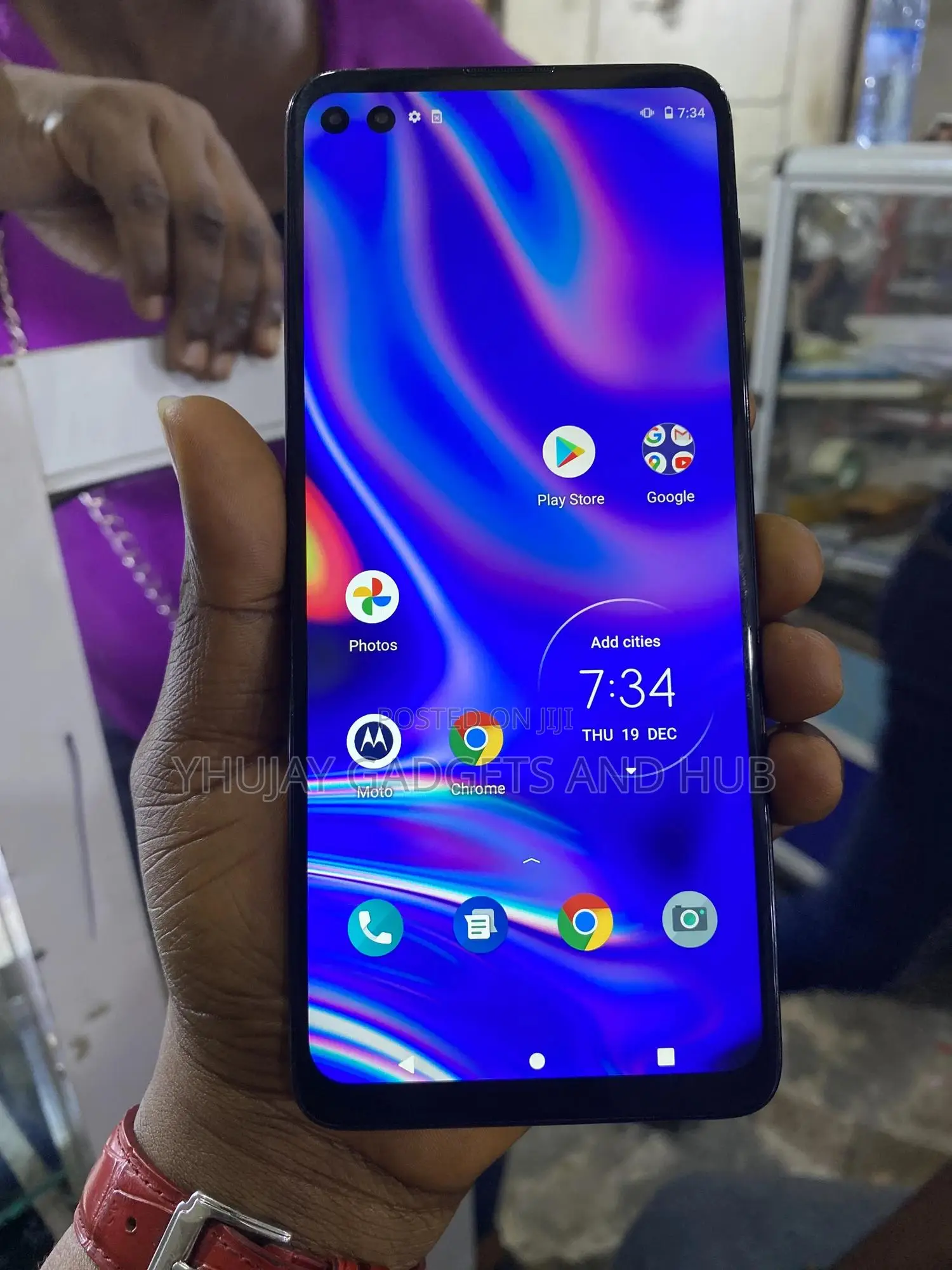 Motorola One 5G 128 GB Blue
