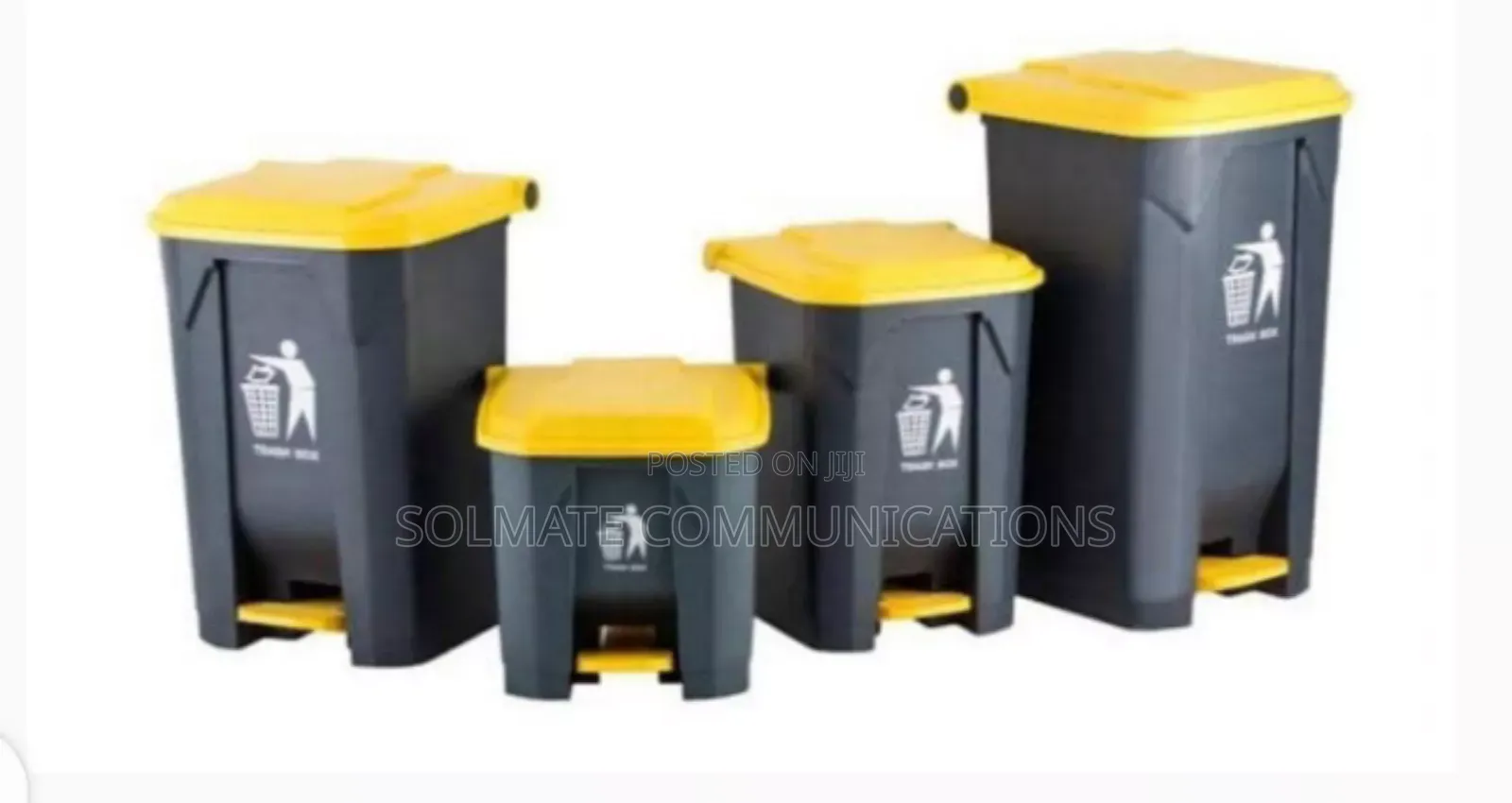 Quality Operated Plastic Pedal Bin – 35L, 50L, 65L, 85L