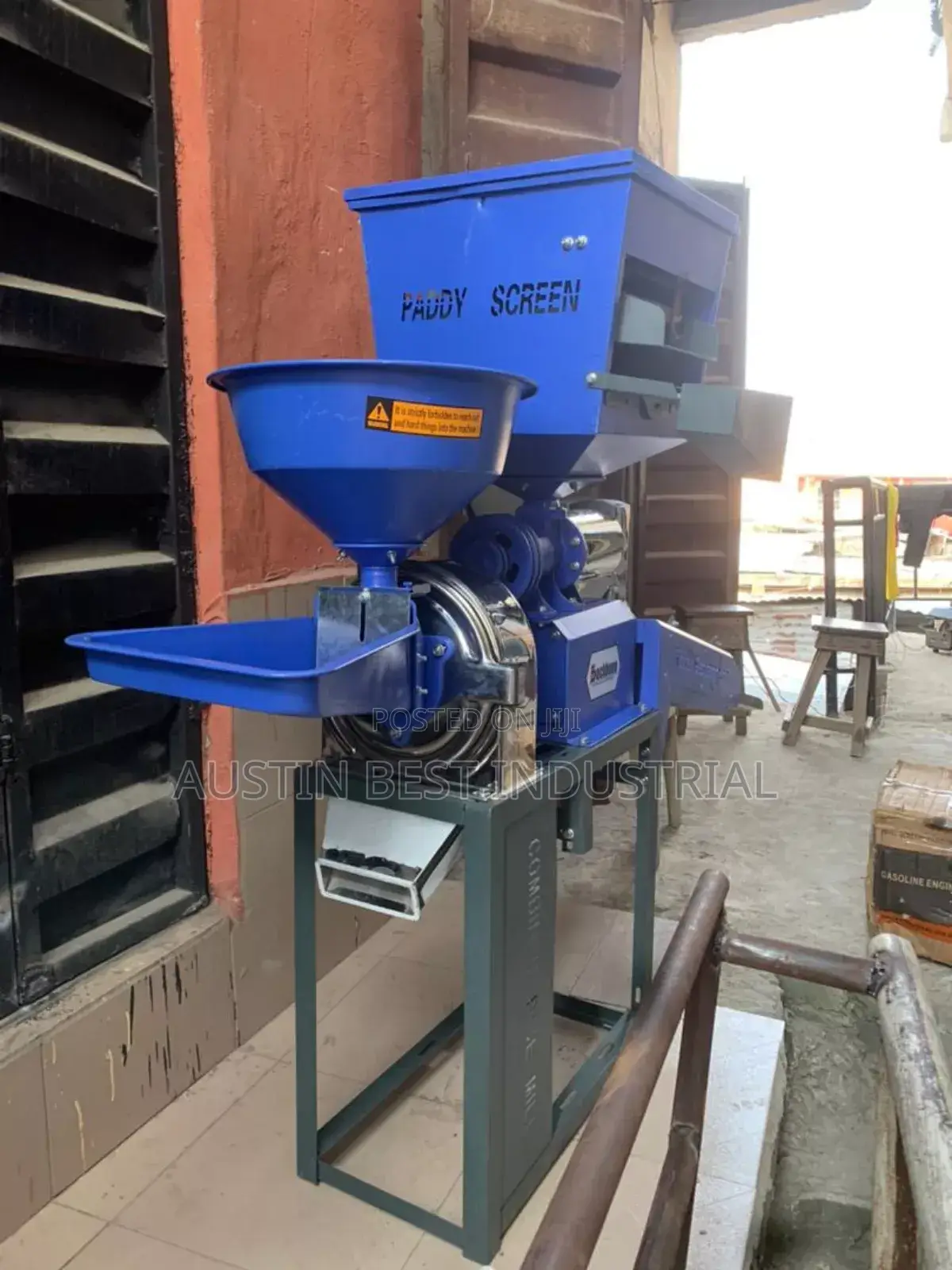 Petrol Engine 5in1 Combined Rice Miller