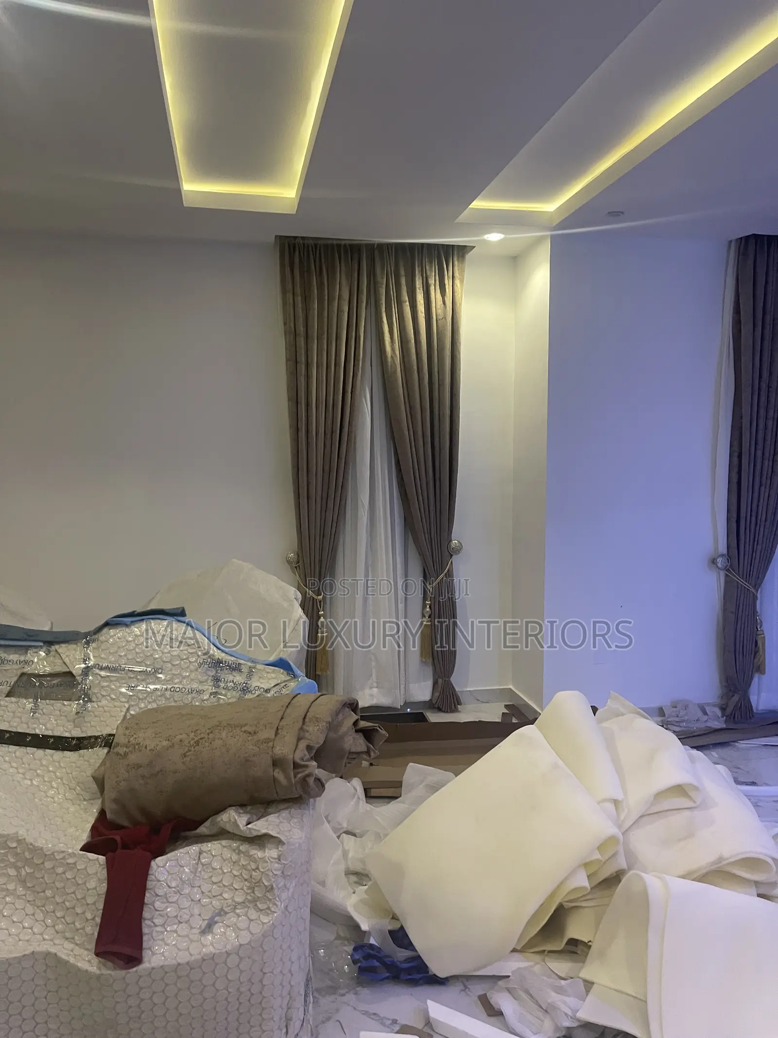 Turkey Curtains With Pleated Design