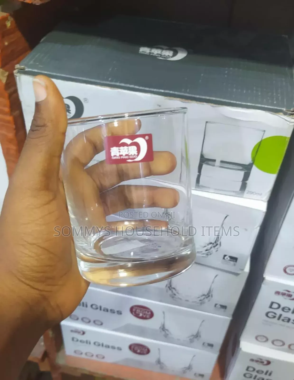 6pcs Shot Whiskey Glass Cup