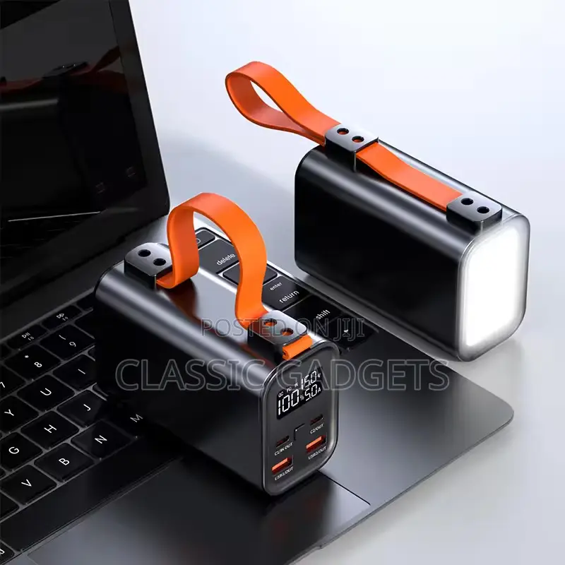 Dkings 30000mah 100w Portable Laptop Power Bank With Light
