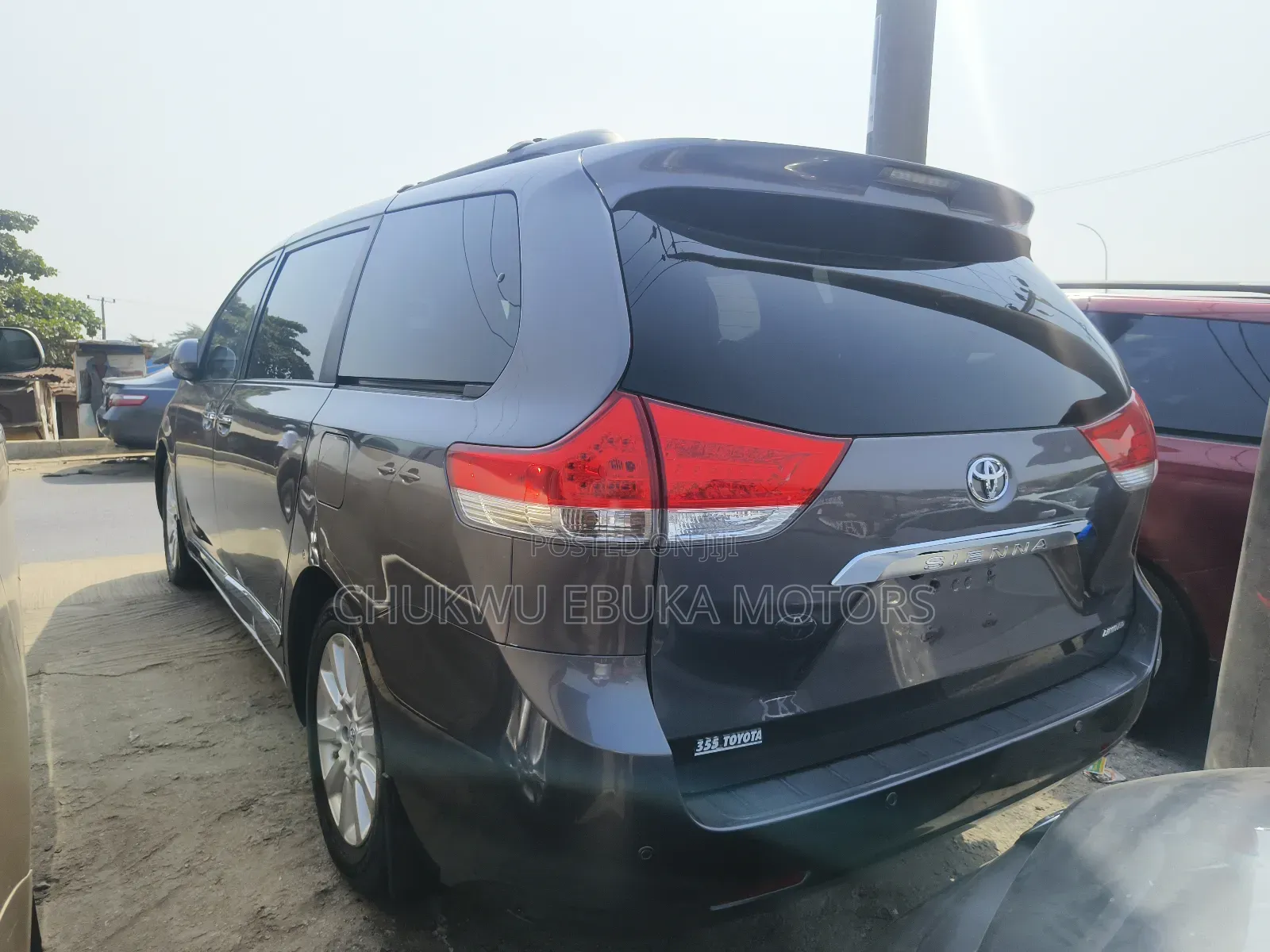 Toyota Sienna Limited 7 Passenger 2012 Gray