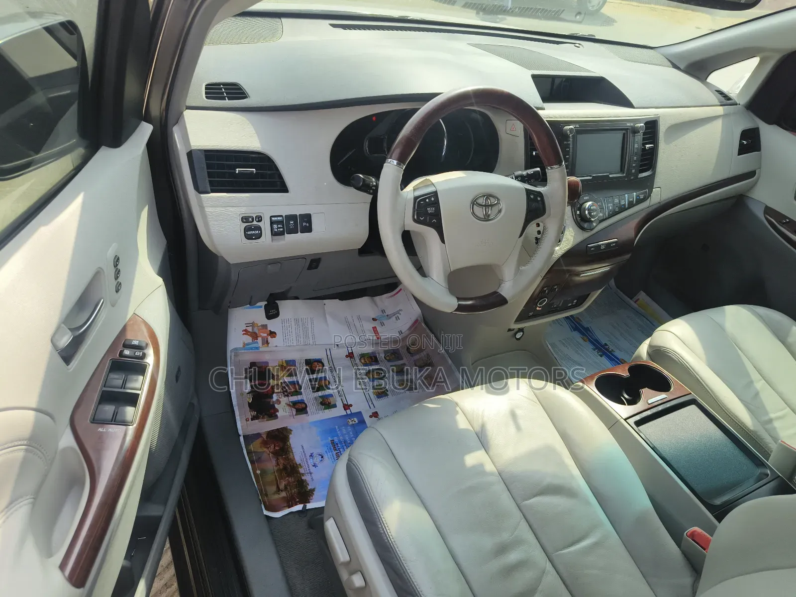 Toyota Sienna Limited 7 Passenger 2012 Gray