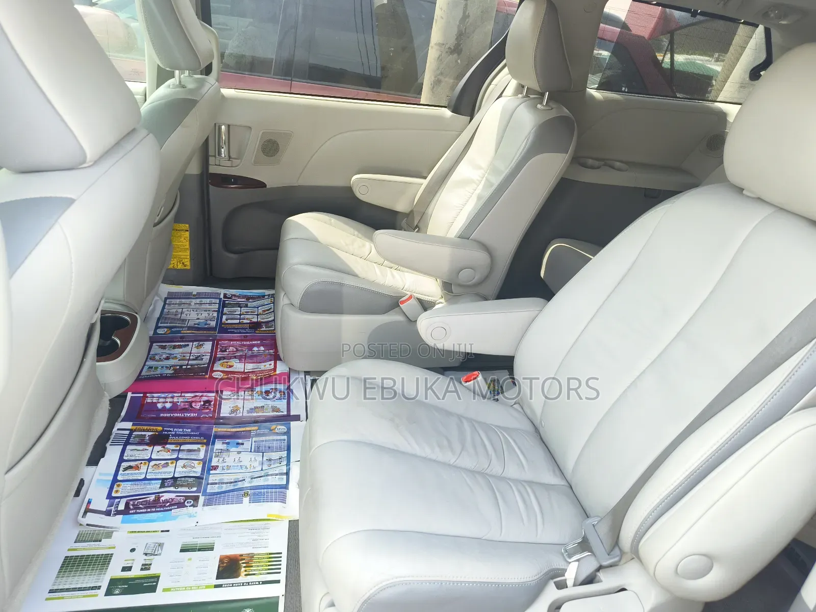 Toyota Sienna Limited 7 Passenger 2012 Gray