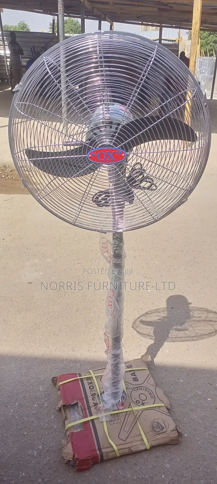 20" Industrial Ox Standing Fan