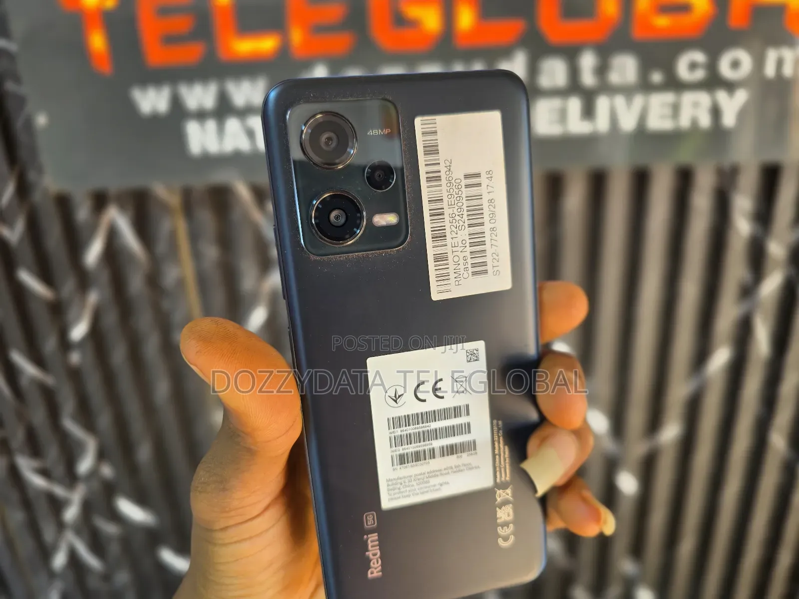 Xiaomi Redmi Note 12 5G 256 GB Black