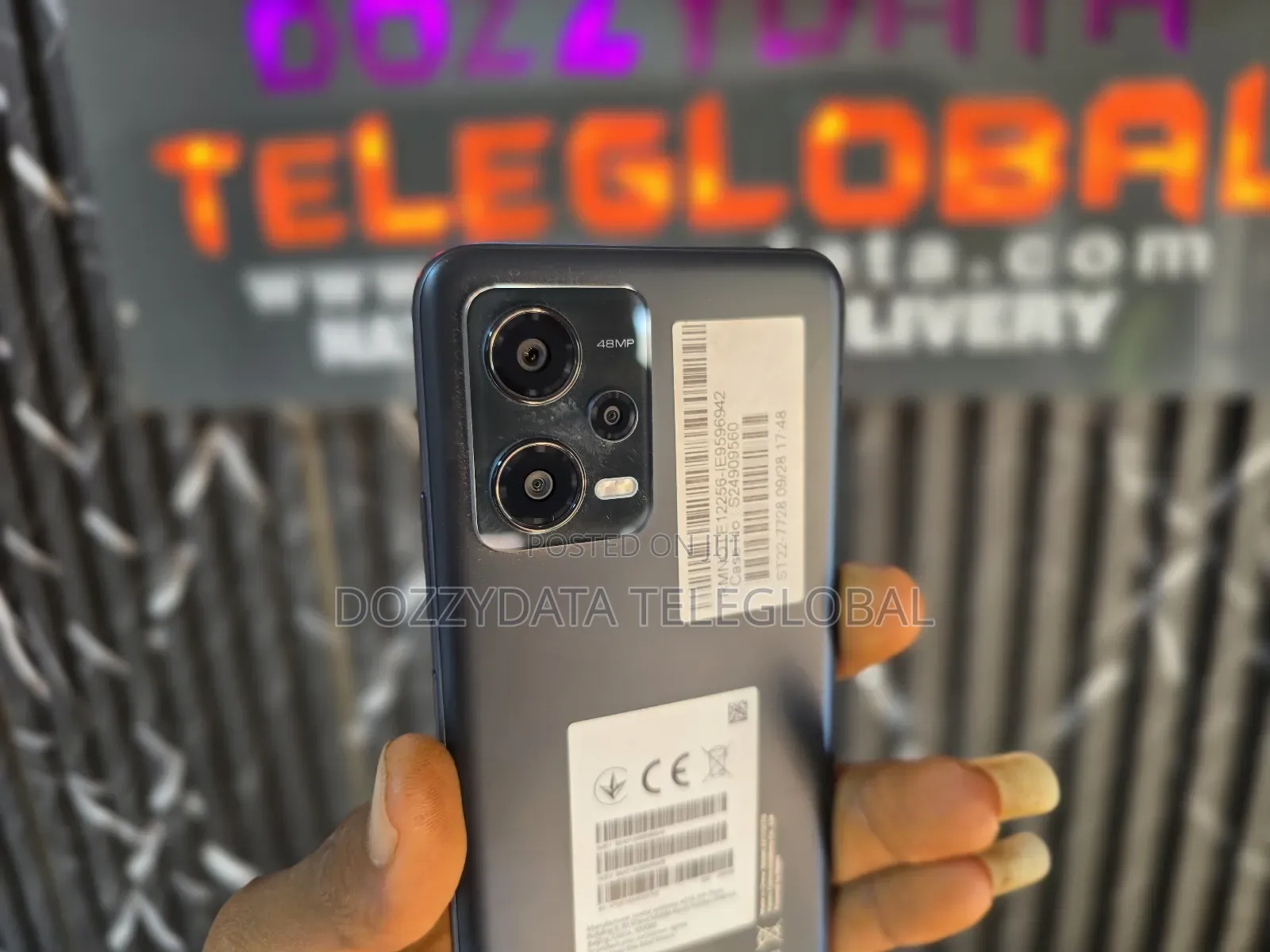Xiaomi Redmi Note 12 5G 256 GB Black