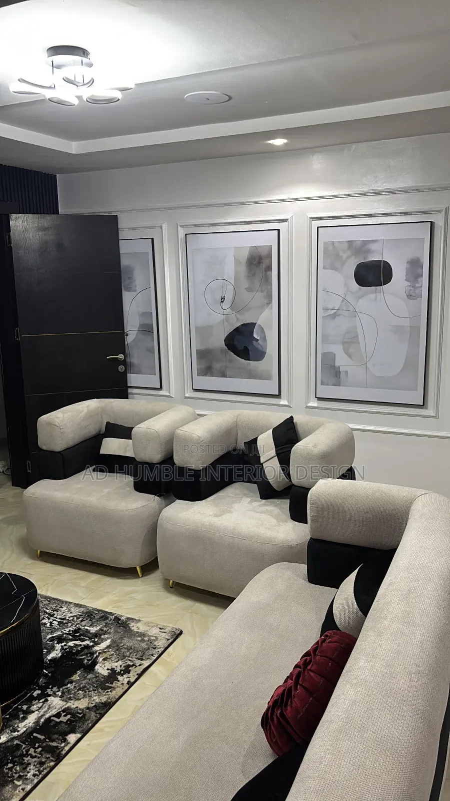 Cream Sofa Standard Chair