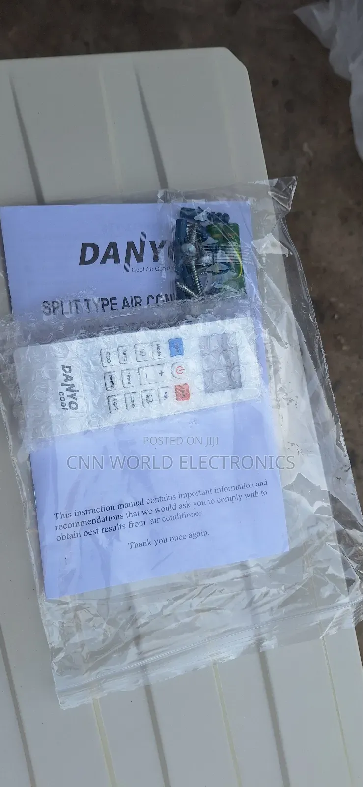 New Danyo 1hp Inverter Split Ac (R410a) Copper  With Kit