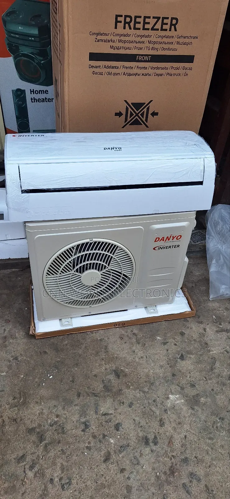 New Danyo Inverter Split Ac 1hp Faster Cooling With Kit 3yrs
