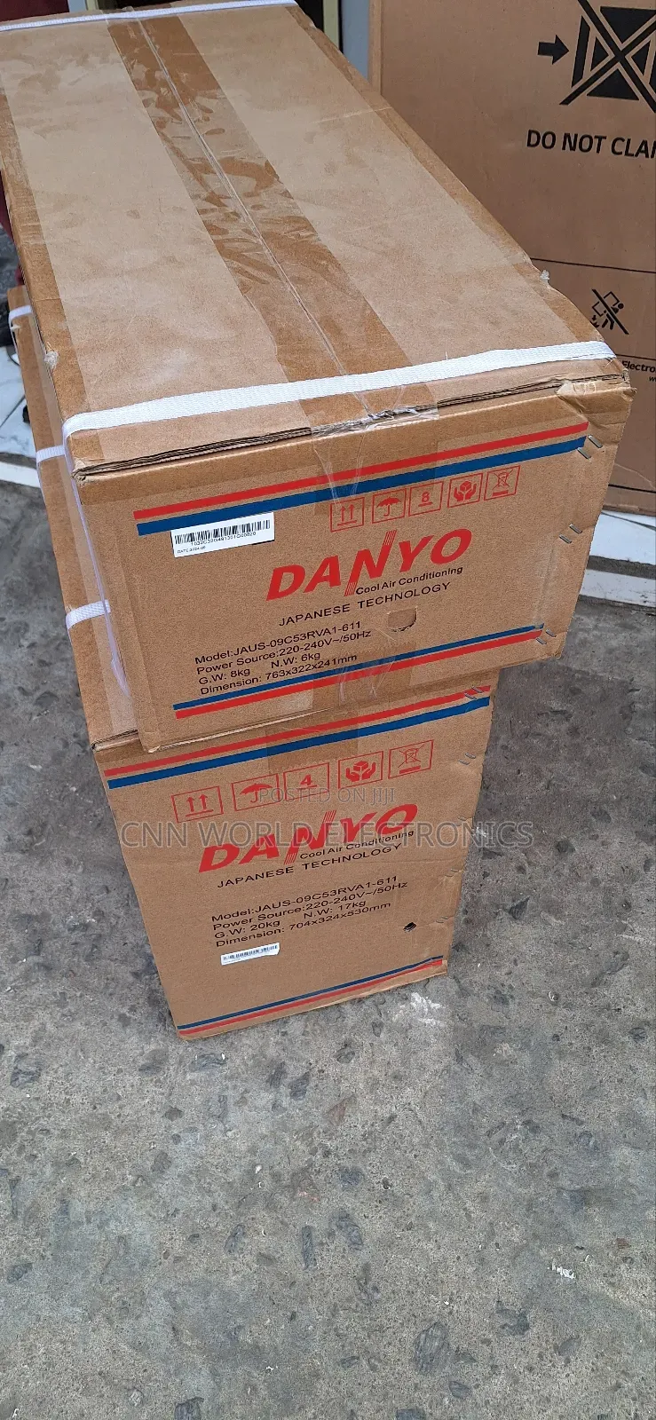 New Danyo Inverter Split Ac 1hp Faster Cooling With Kit 3yrs