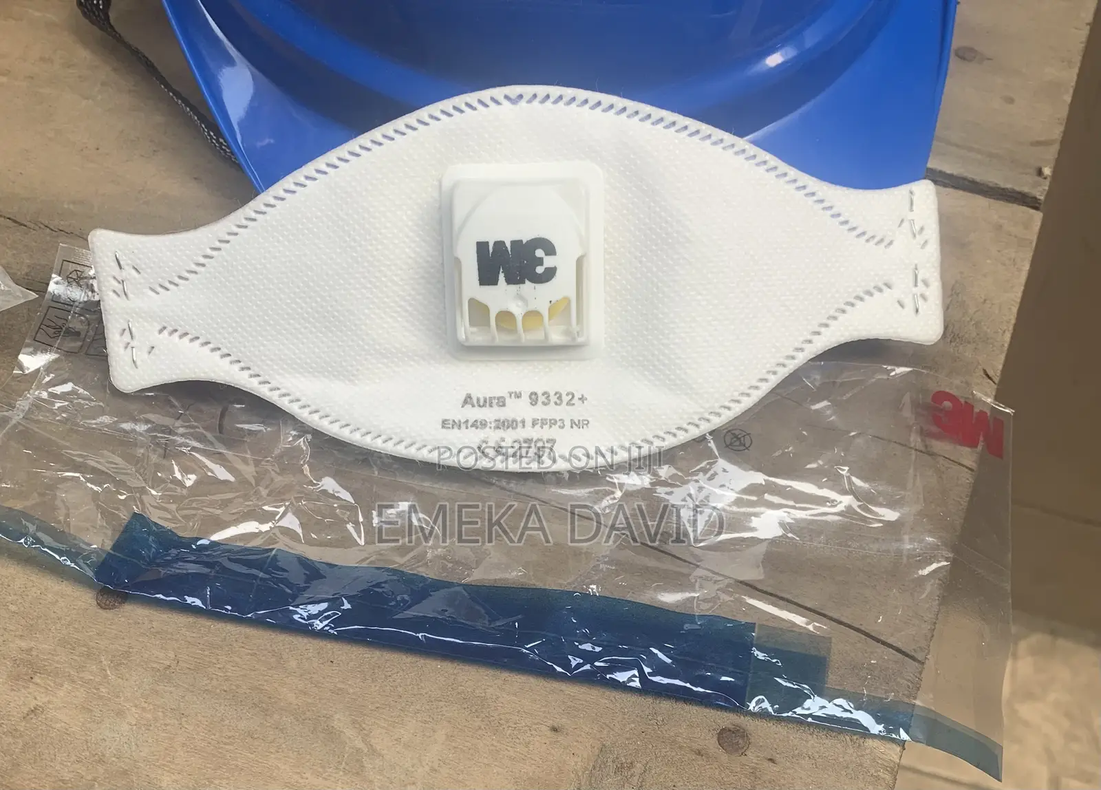 3m Original Ffp3 Nose Mask Packet Of 10 Pcs