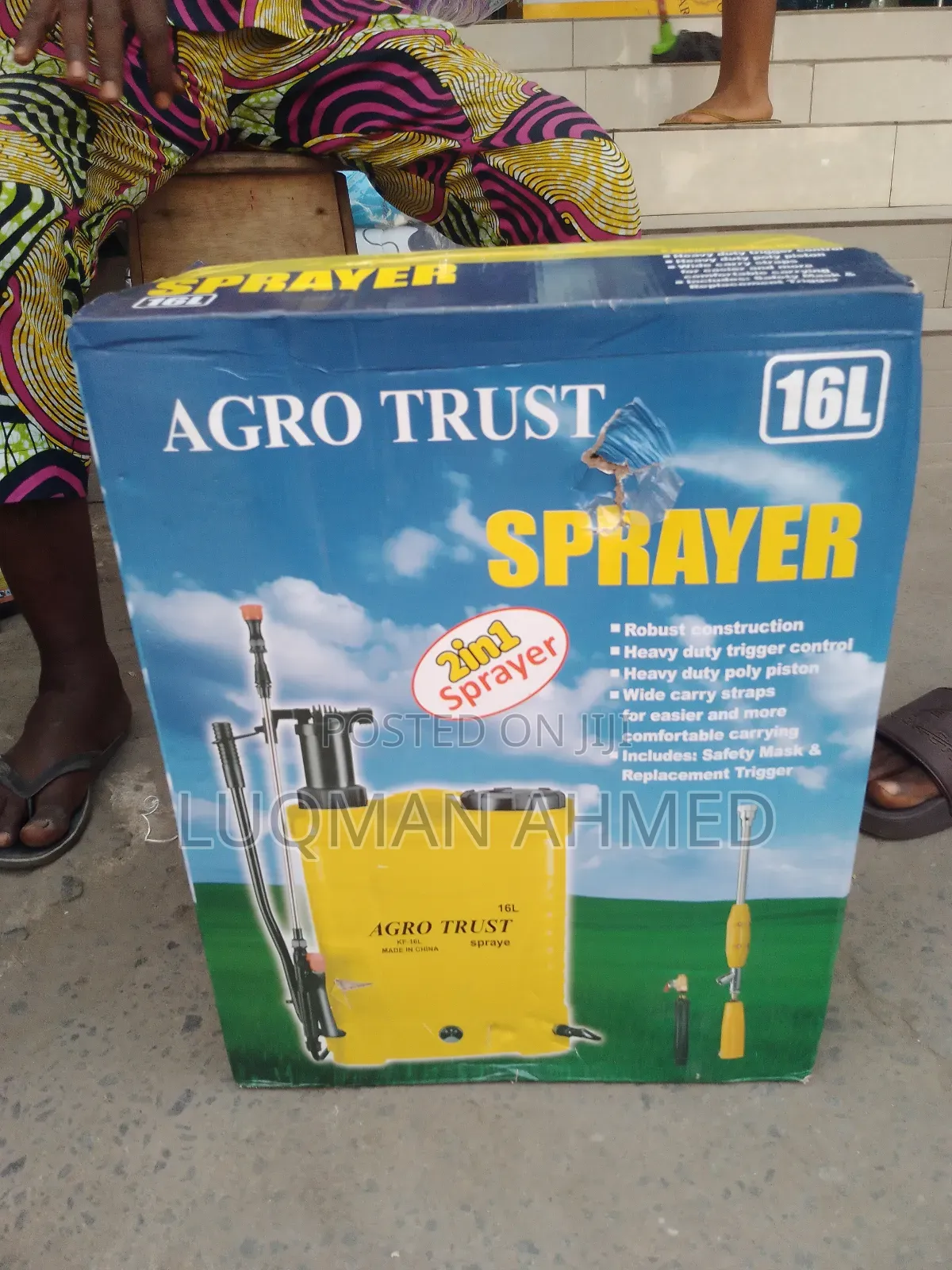 2 In1 Rechargeable Spraying Machine