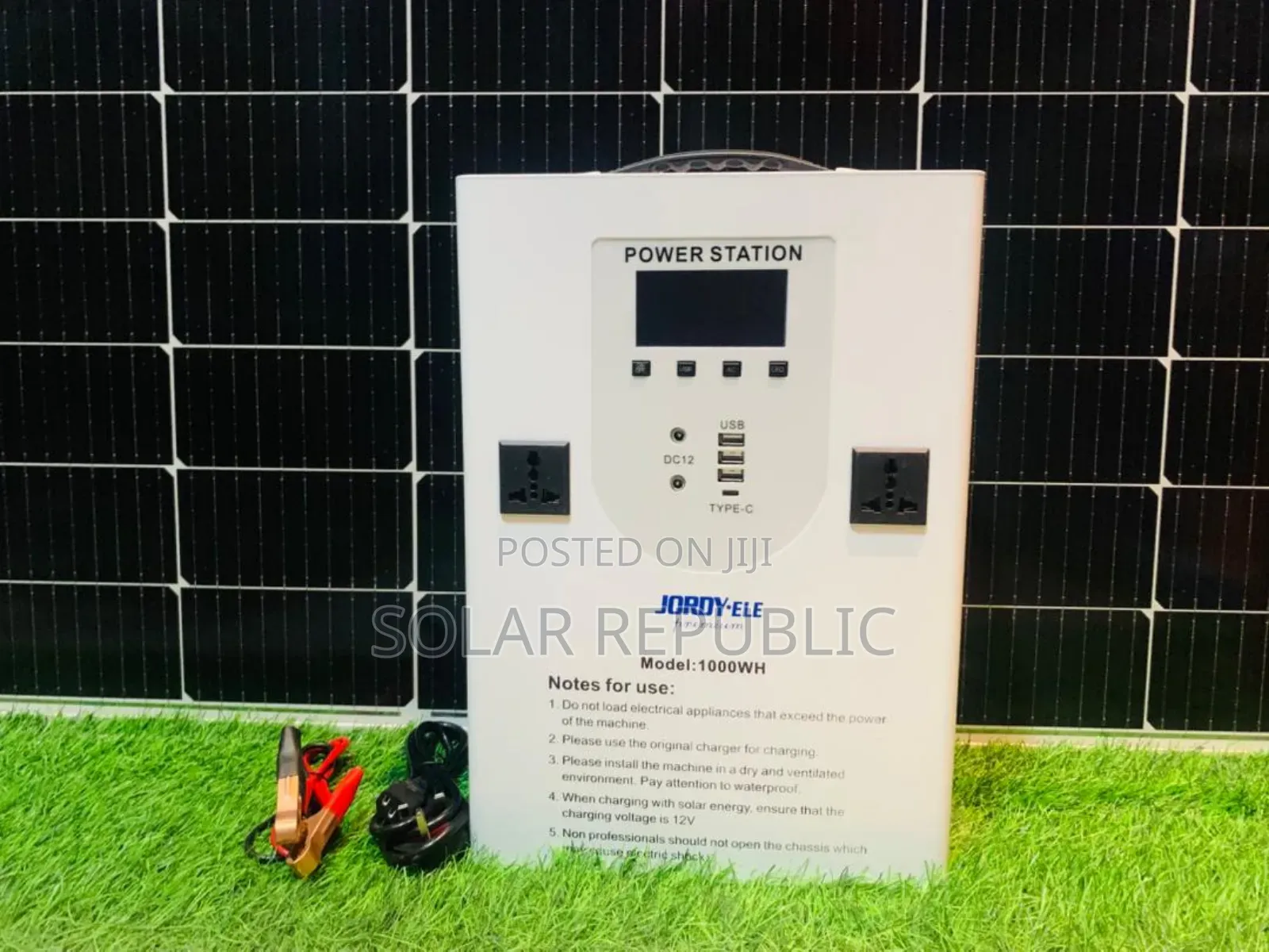 Solar Power Station 1000wh Jordyele