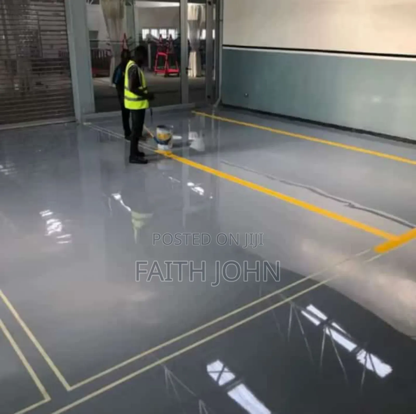 Smooth Industrial Epoxy Flooring