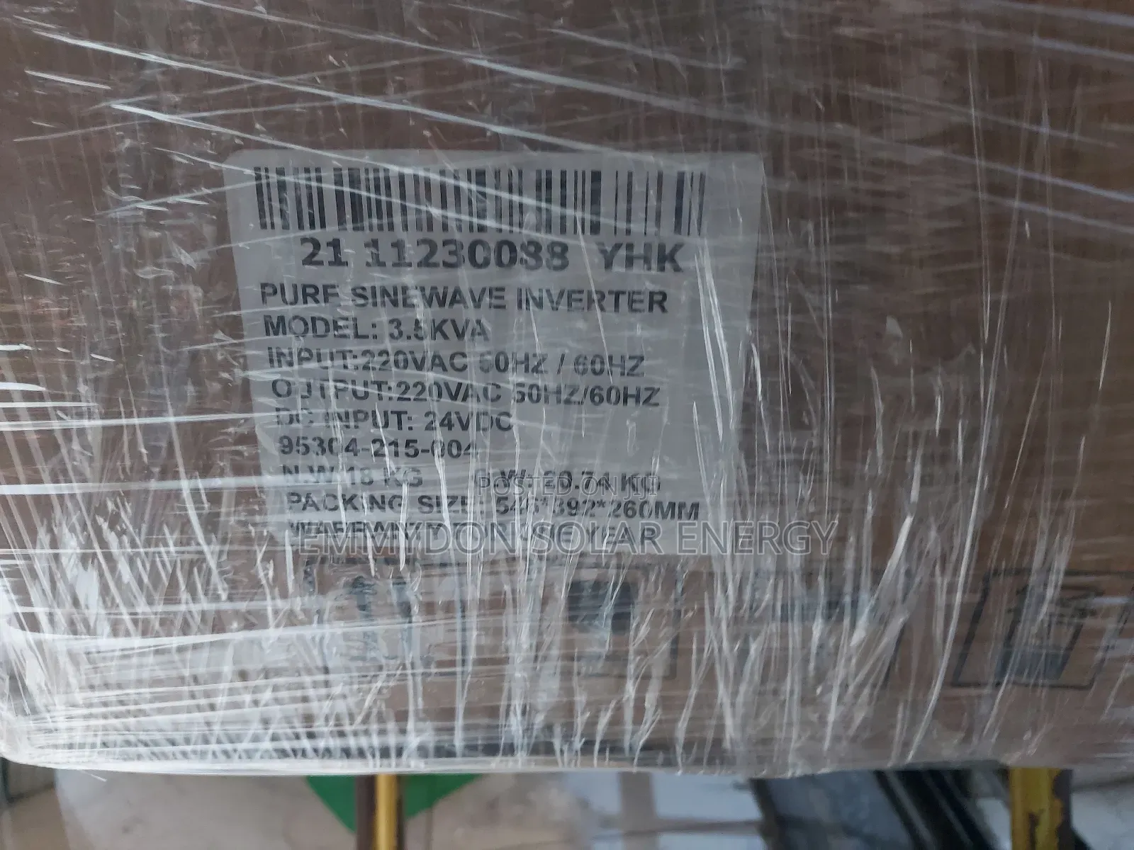 Original Yohako Inverter 3.5kva 24v