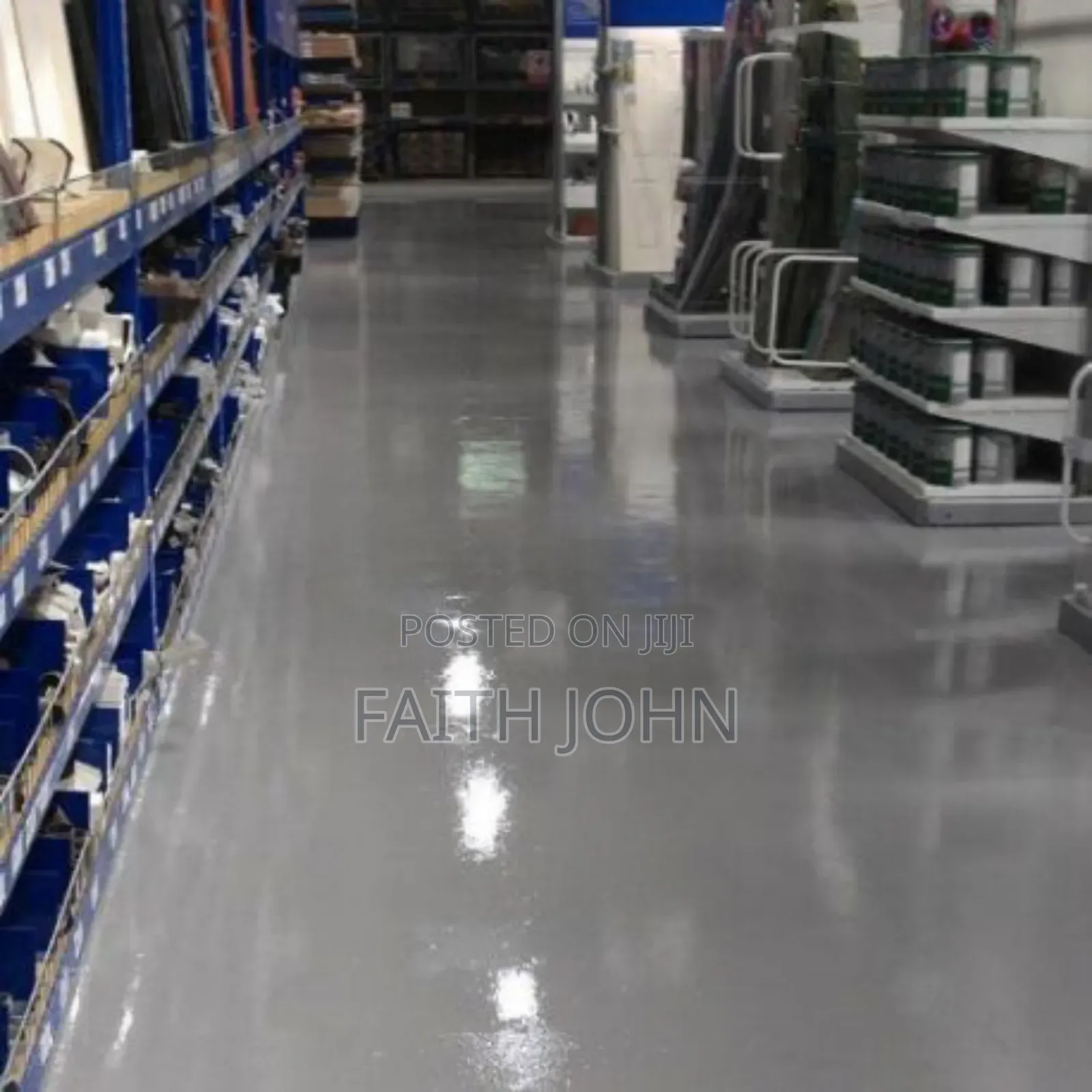 Seamless Epoxy Flooring