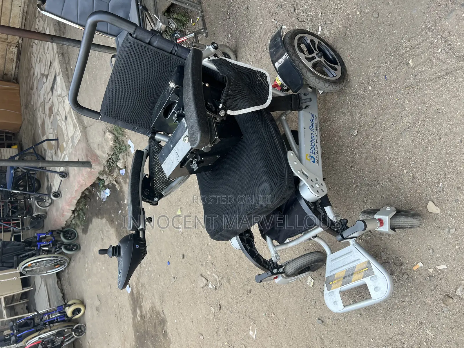 Fordable Electric Wheelchair With Extra Battery