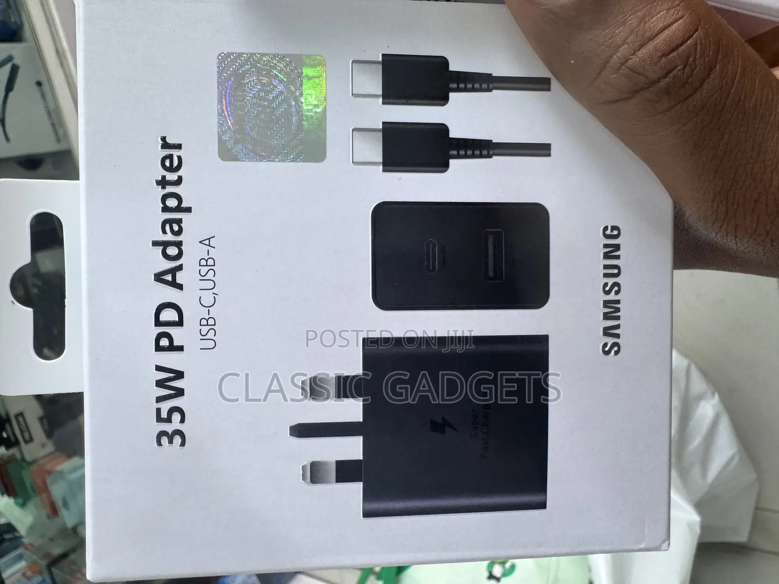 Samsung 35w Super Fast Charger With 2 Ports