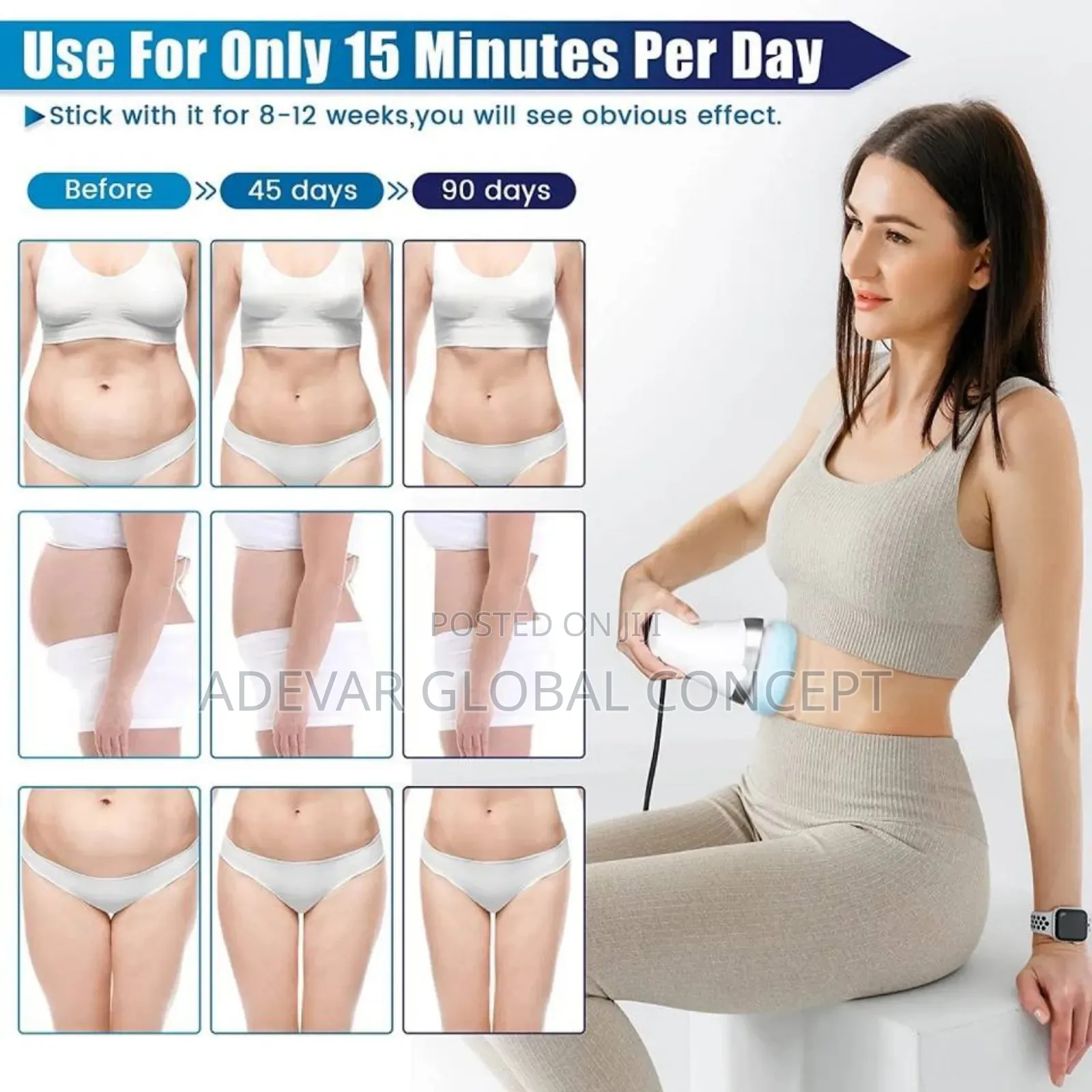 Multifunction Slimming Body Sculp Massager Fat Burner Roller