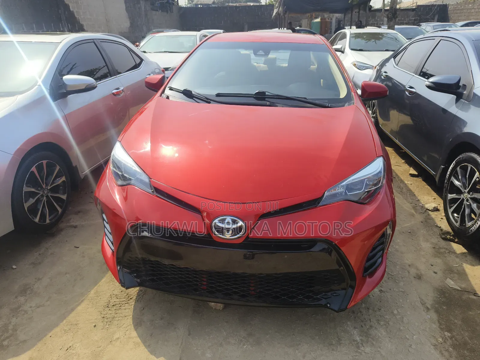 Toyota Corolla 2017 Red