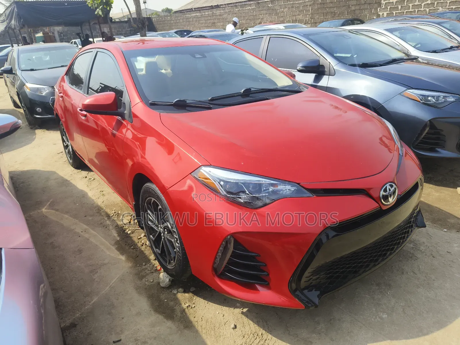 Toyota Corolla 2017 Red