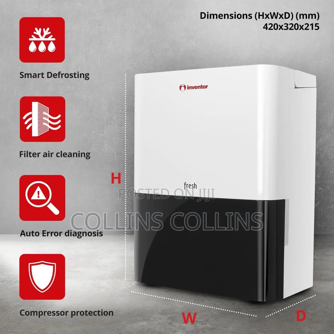 Inventor 12l Dehumidifier