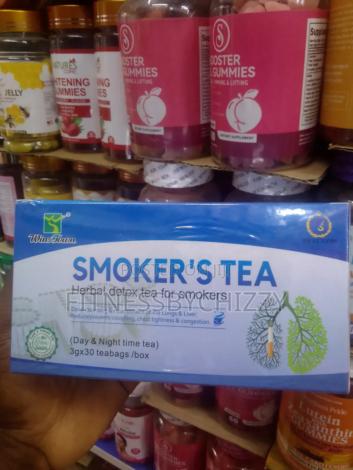 Wins Town Smoker's Detox 3g X 30 Tea Bags