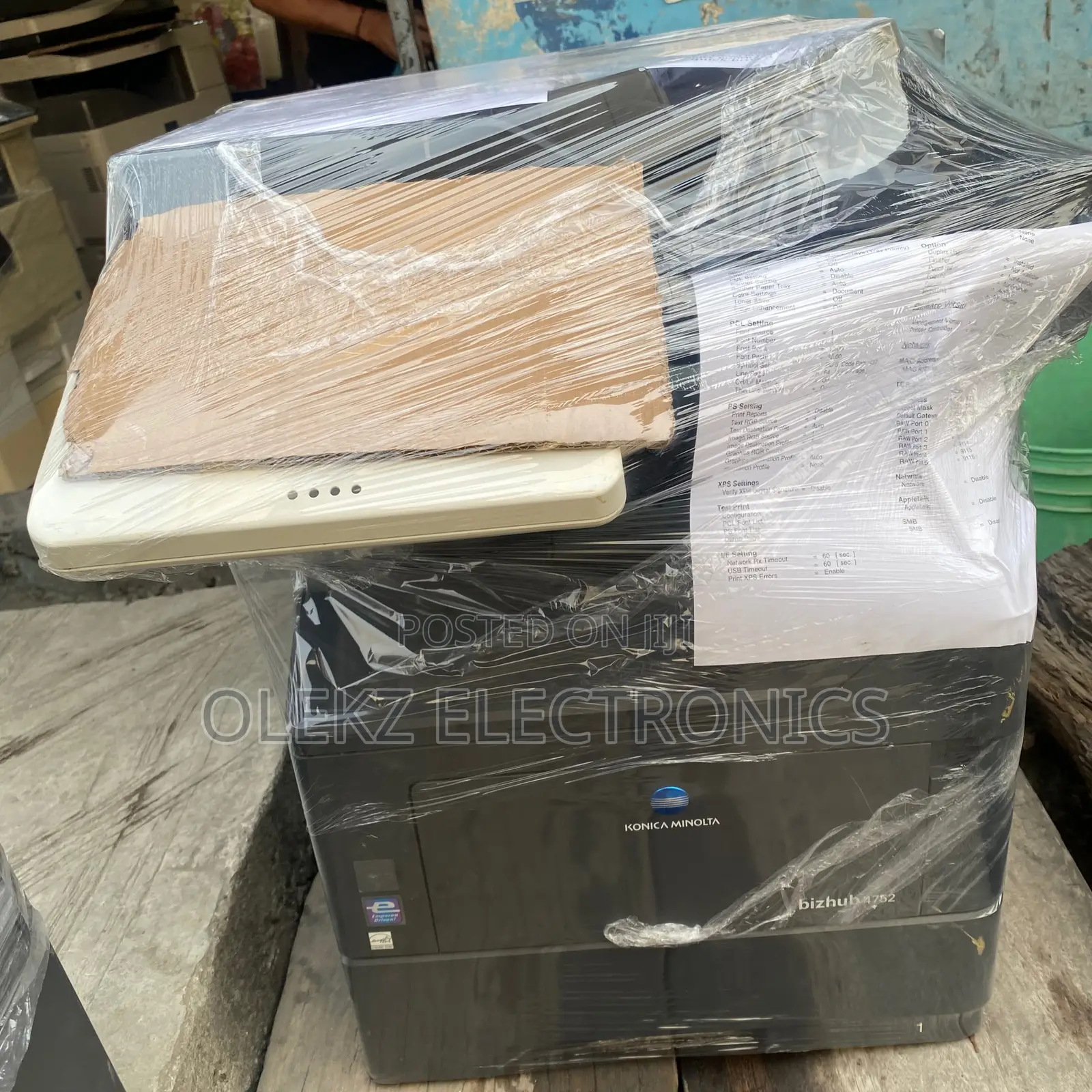 Konica Minolta Bizhub 4052 Uk Used A4 Monochrome Laser Printer