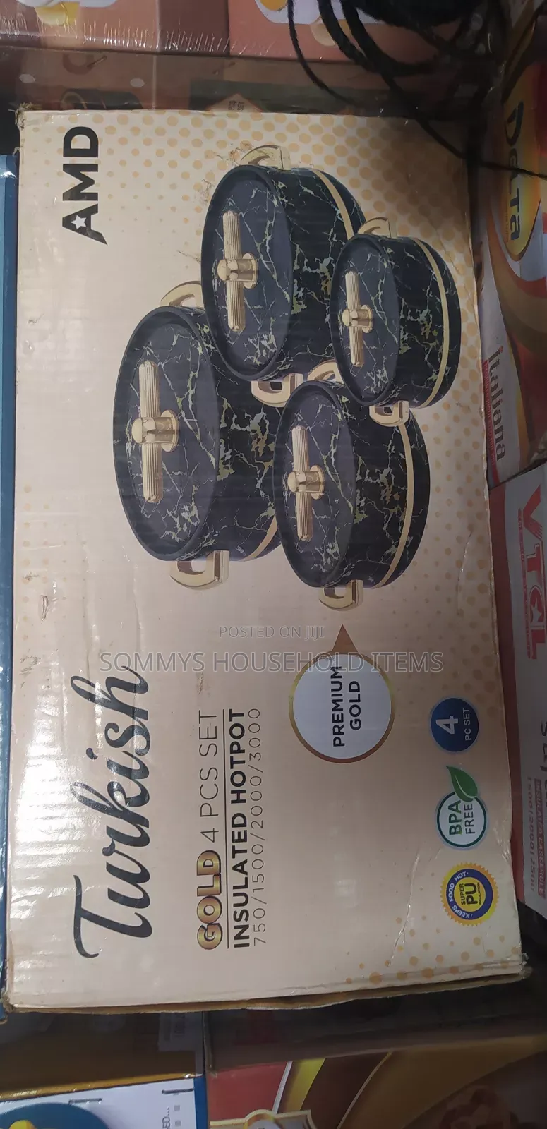 4set Insulated Hotpot or Food Warmer