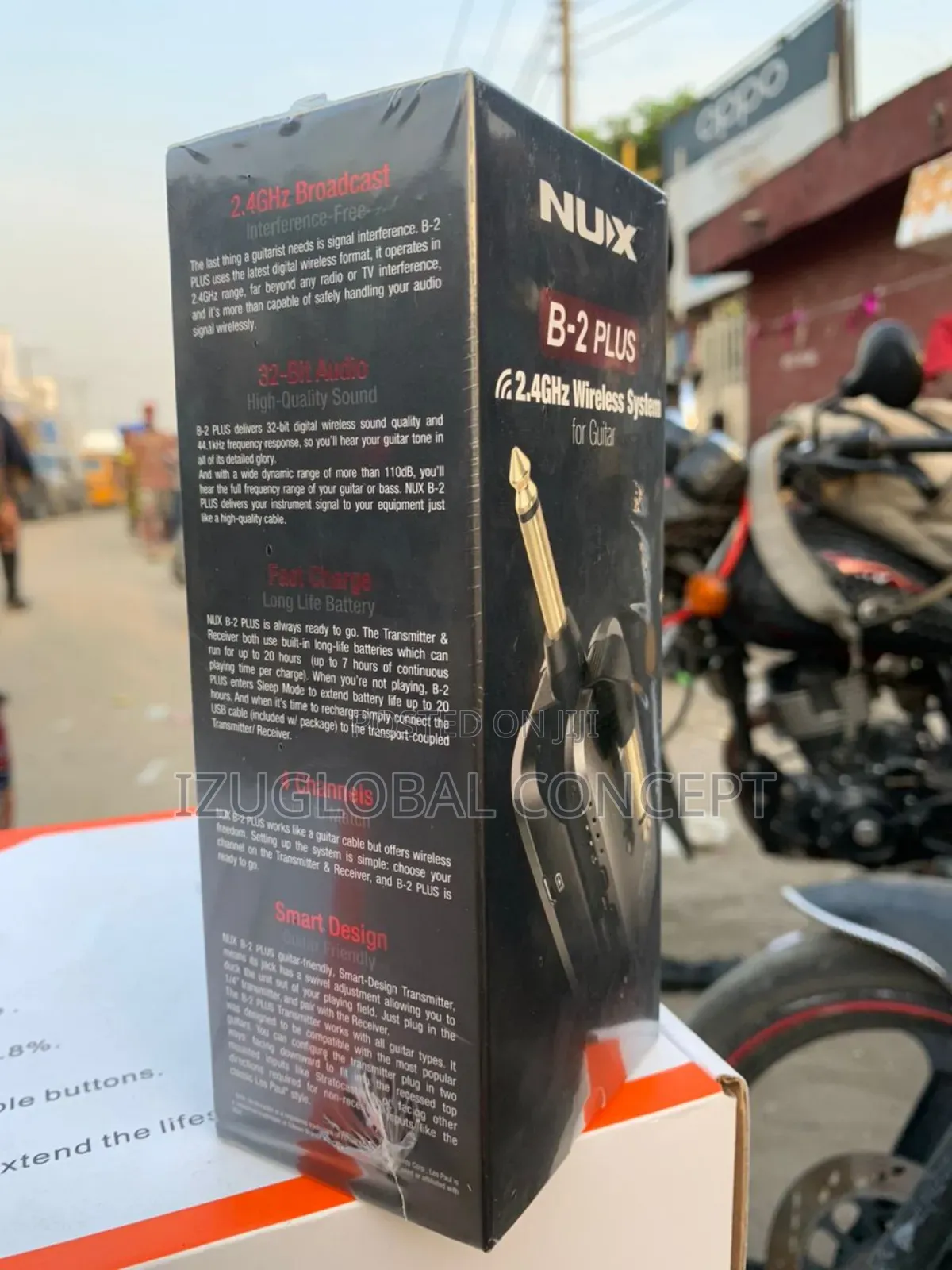 NUX B-2 PLUS Wireless Guitar 2.4 GHZ