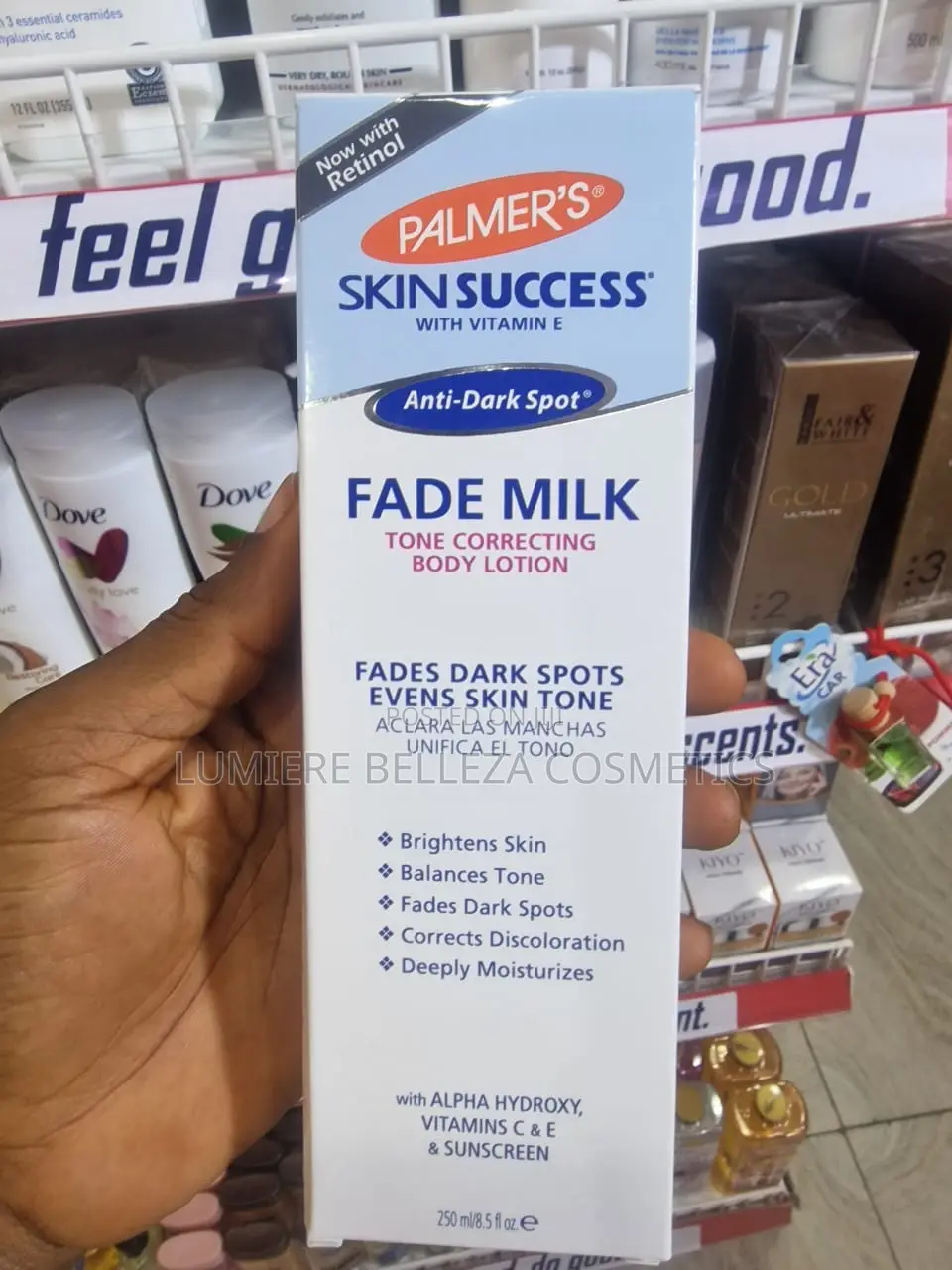 Palmer's Skin Success Fade Milk Tone Correcting Body Lotion